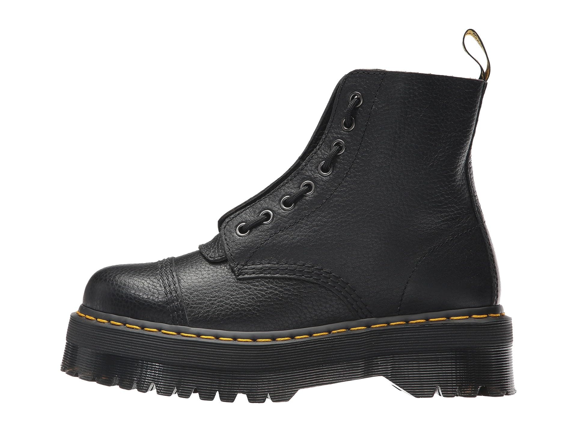 Dr. Martens Sinclair Milled Nappa Leather Platform Boots — vista 1