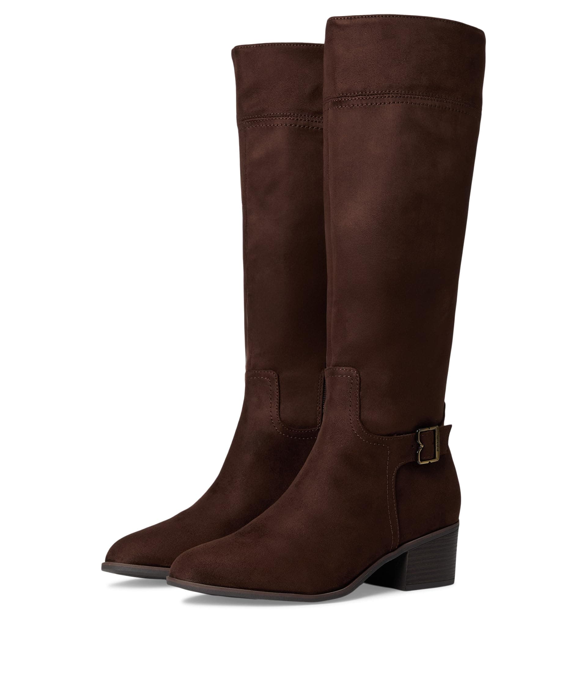 Dr. Scholl's Adeline Zip Tall Boots — cor Marrom
