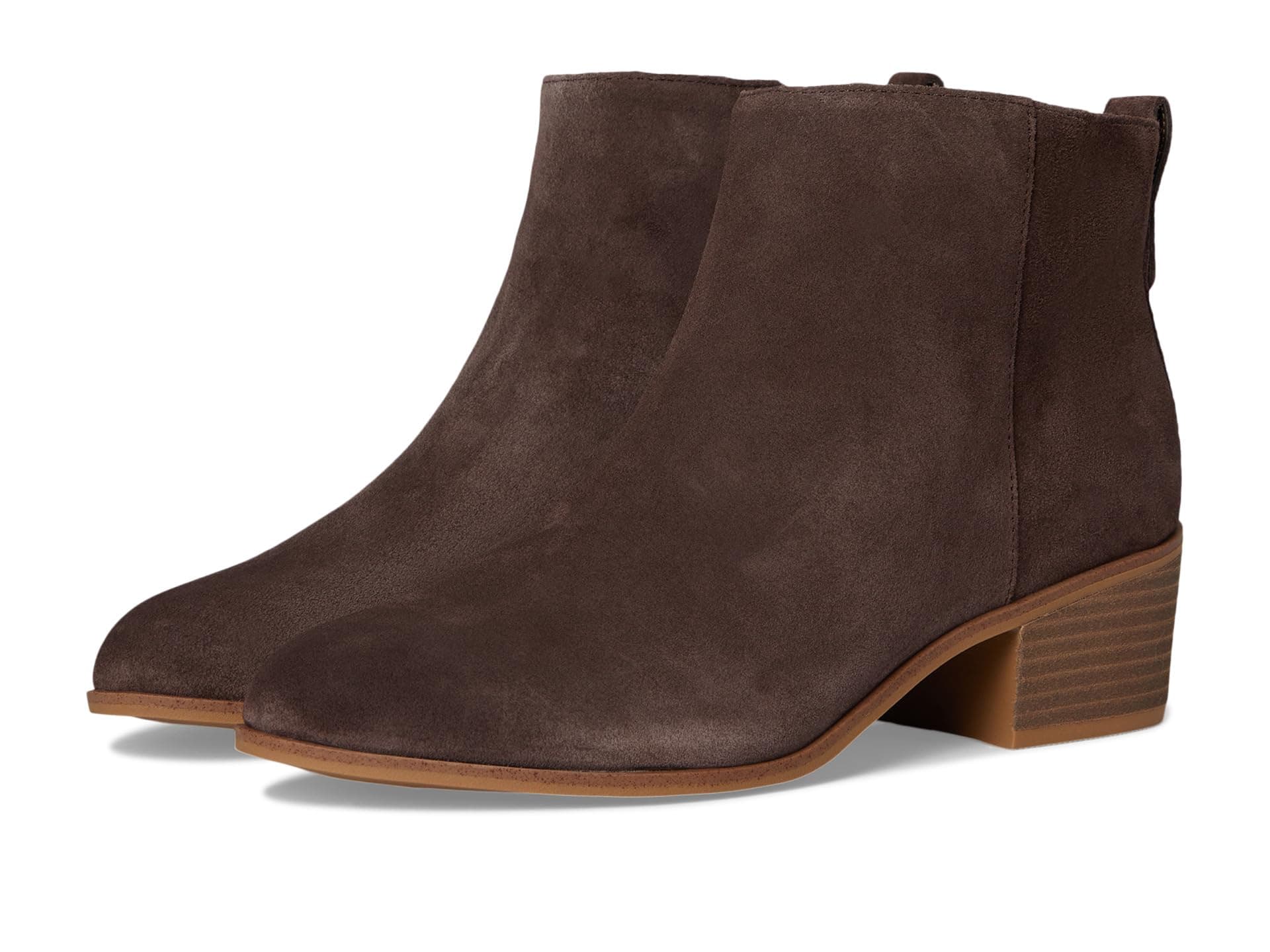 Dr. Scholl's Anya Zip Short Boots — cor Marrom