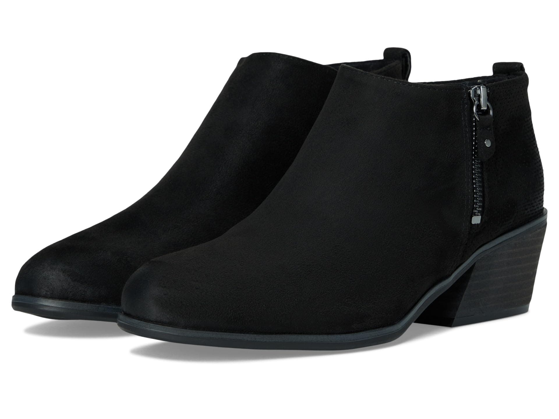Dr. Scholl's Lainey Western Short Boots — cor Preto