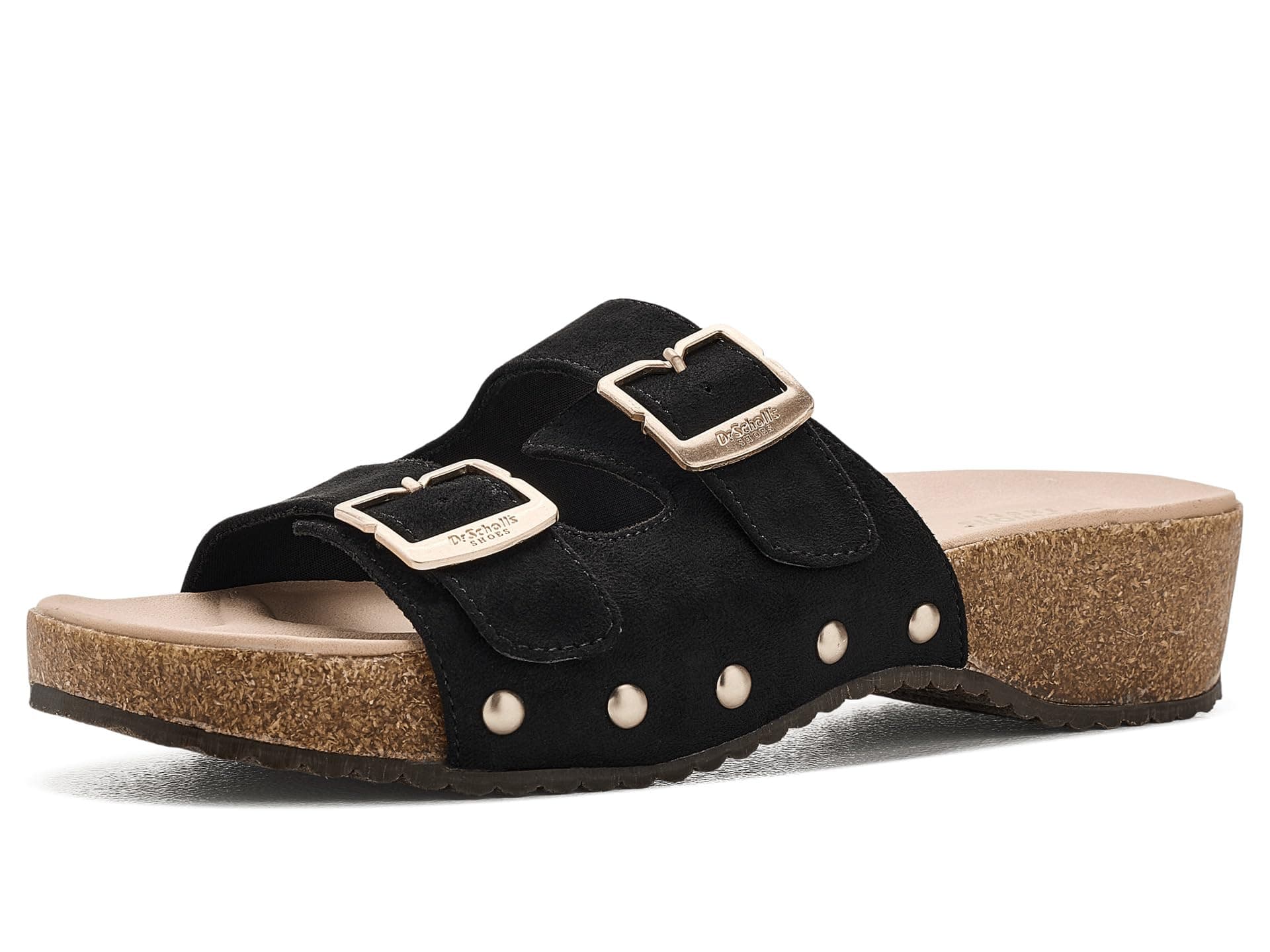 Dr. Scholl's Original Win Flex Slide Sandals — cor Preto