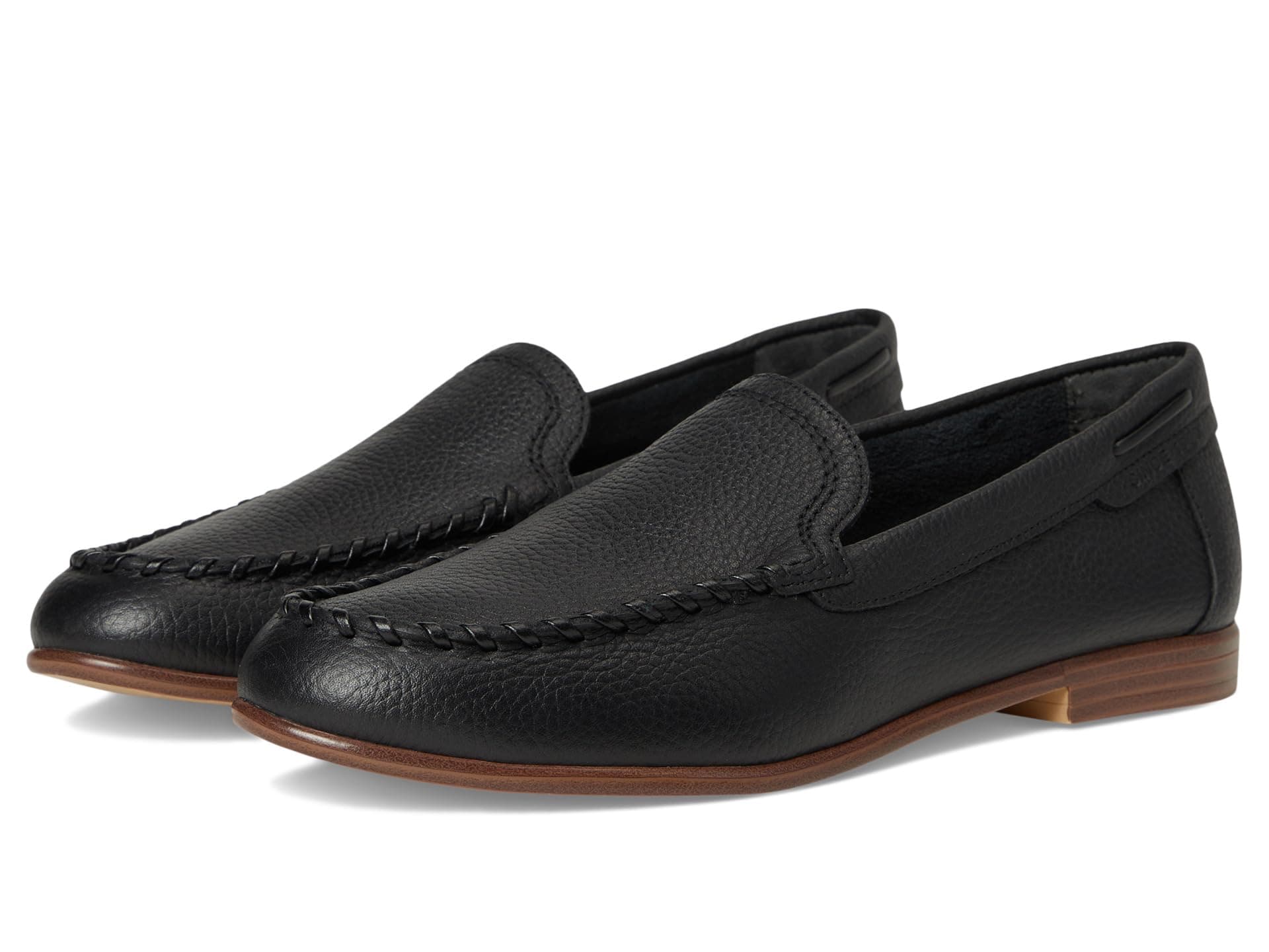 Franco Sarto Maude Loafers/Moc Shoes — cor Preto
