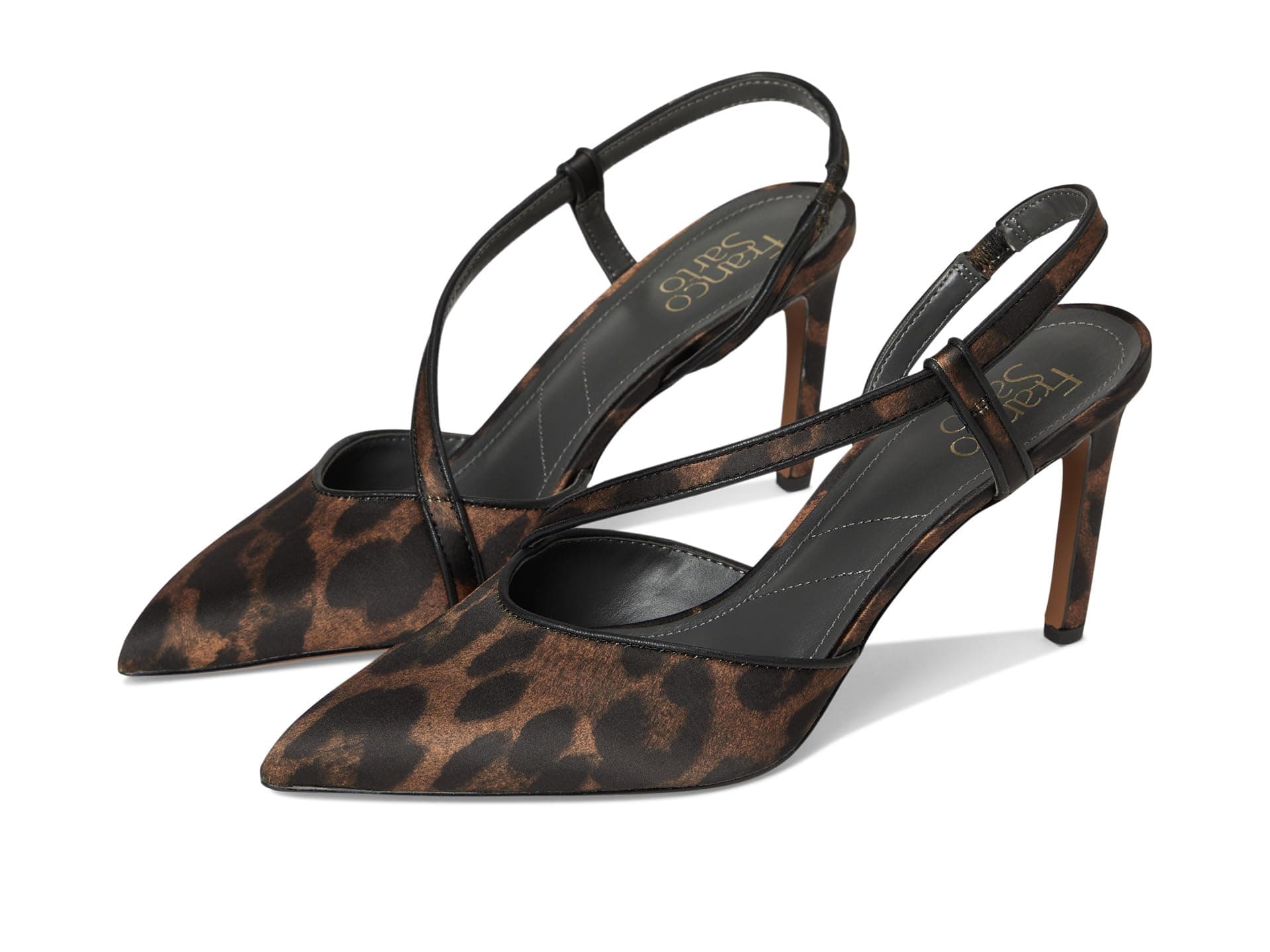 Franco Sarto Peyton Strappy Sandals — cor Marrom