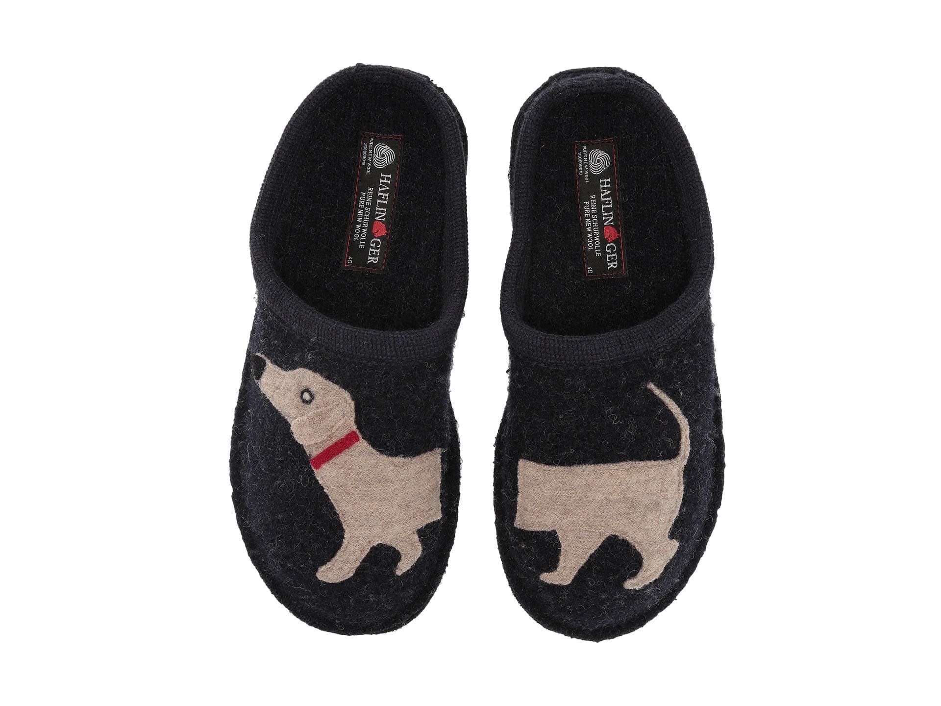 Haflinger Doggy Slipper — cor Azul