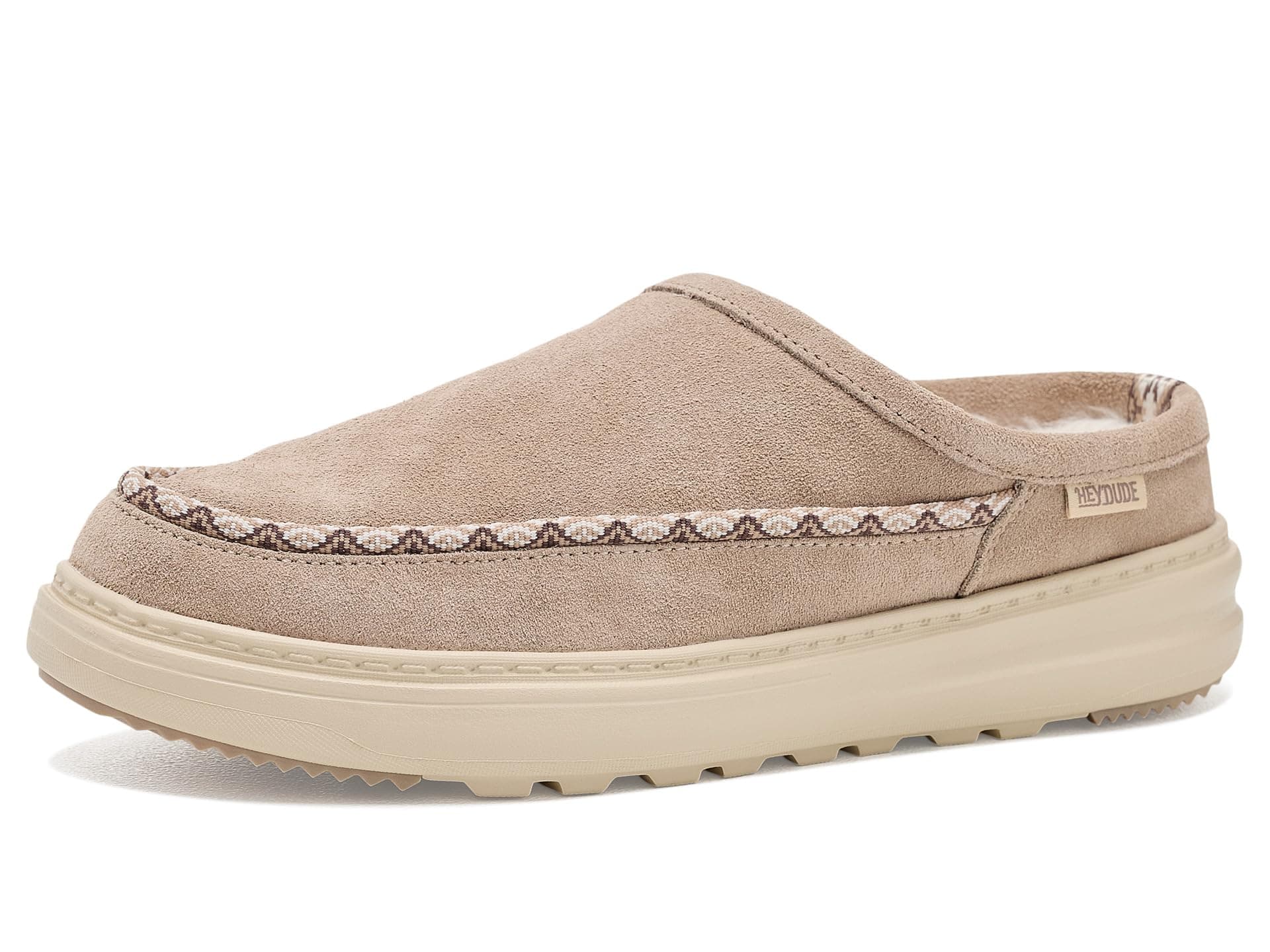 Hey Dude Remi Toastee Clog Suede — cor Bege