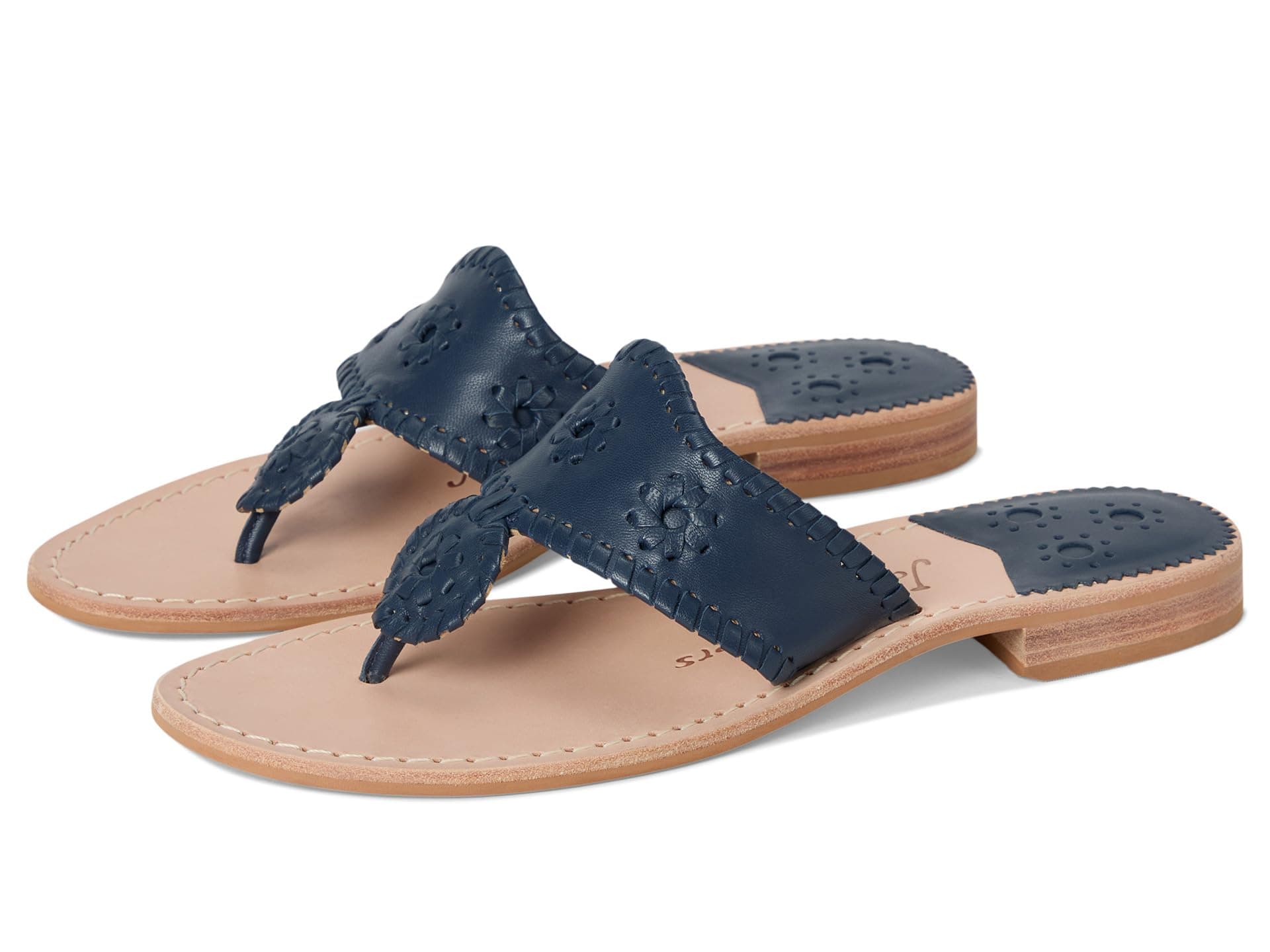 Jack Rogers Jacks Flat Sandal — cor Marinho