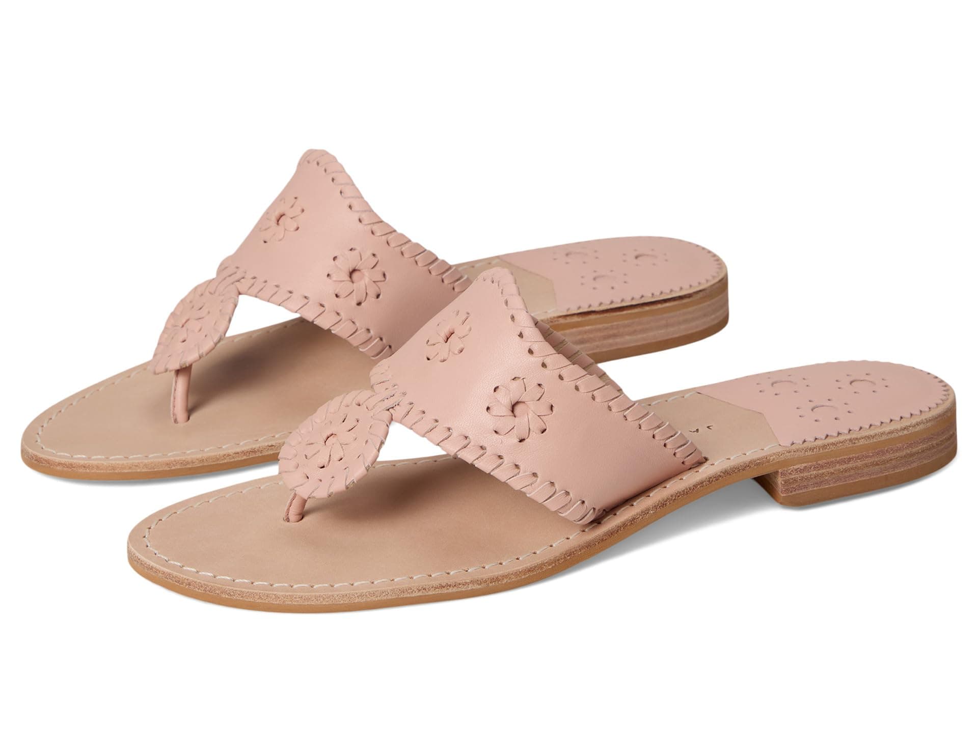Jack Rogers Jacks Flat Sandal — cor Rosa