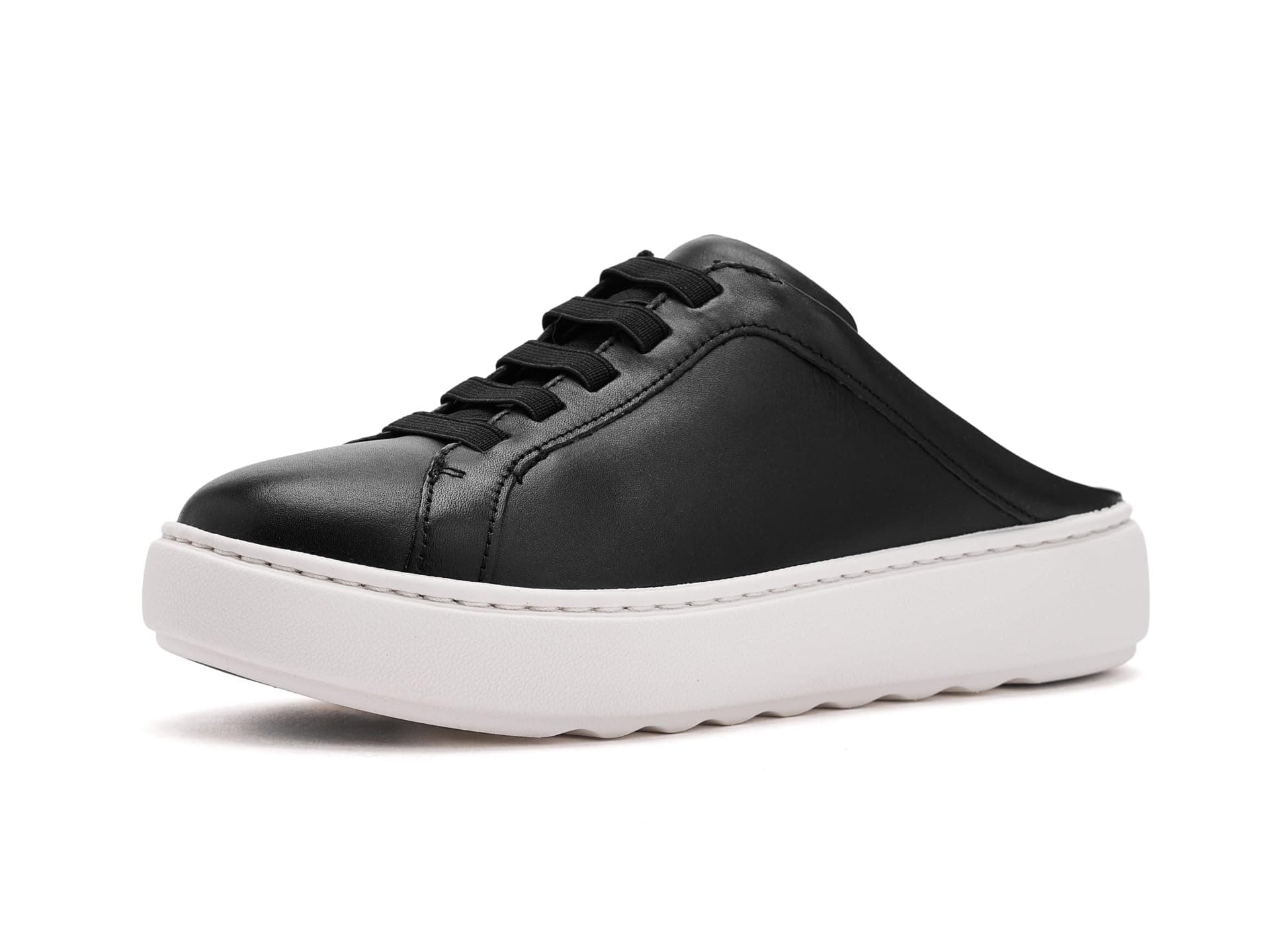 Johnston & Murphy Cammie Mule — cor Preto