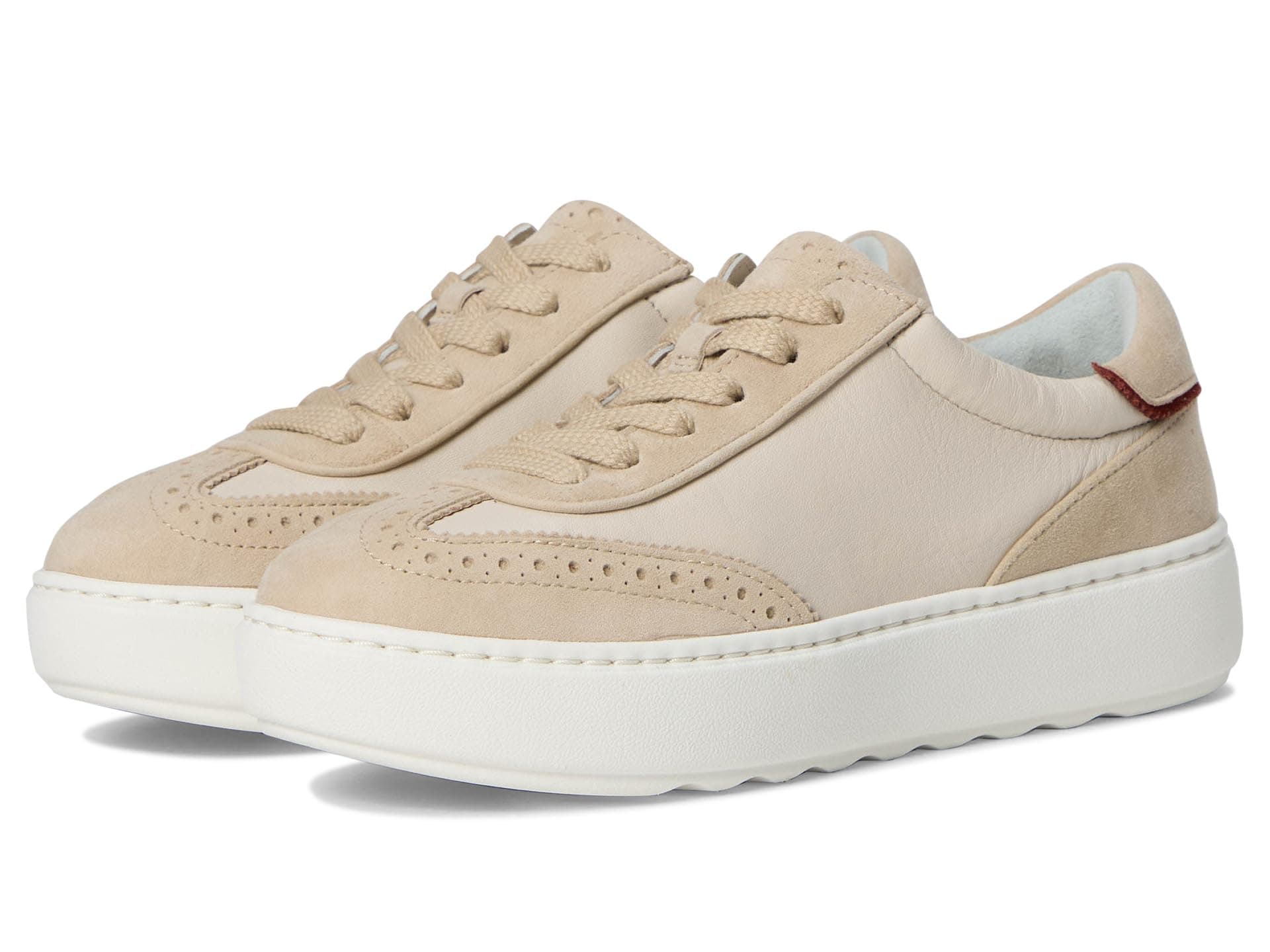 Johnston & Murphy Cammie T-Toe Lace-Up — cor Bege