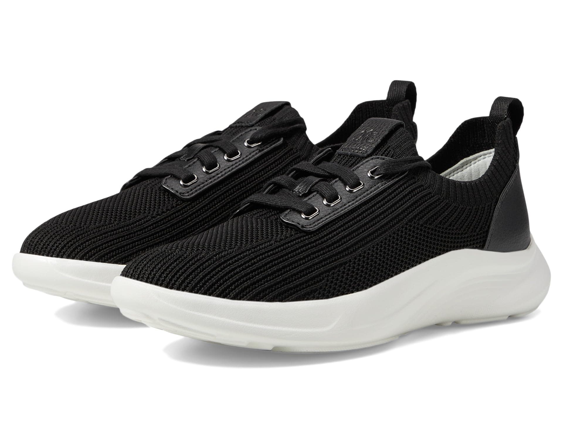 Johnston & Murphy Escape Knit Lace-Up — cor Preto