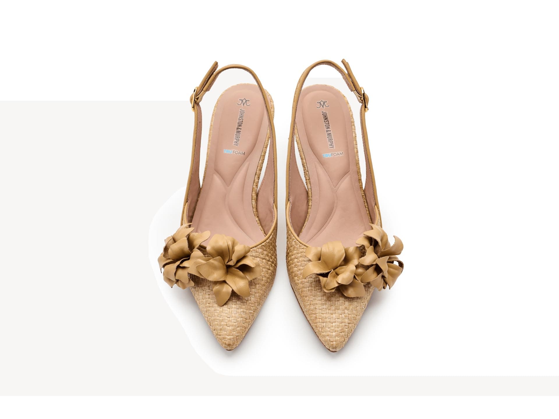 Johnston & Murphy Lindsey Flower Slingback — vista 4
