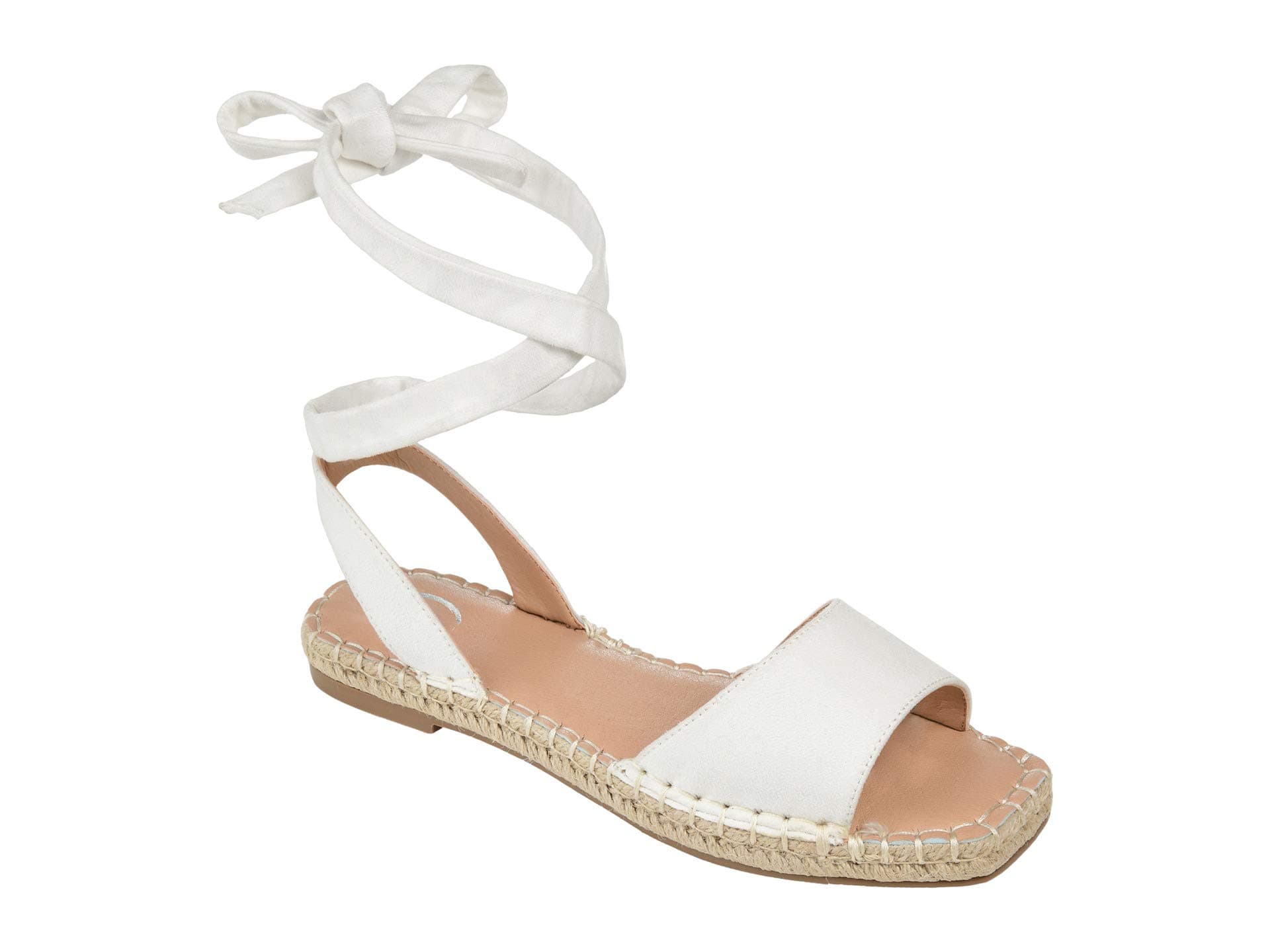 Journee Collection Emelie Sandal — cor Branco