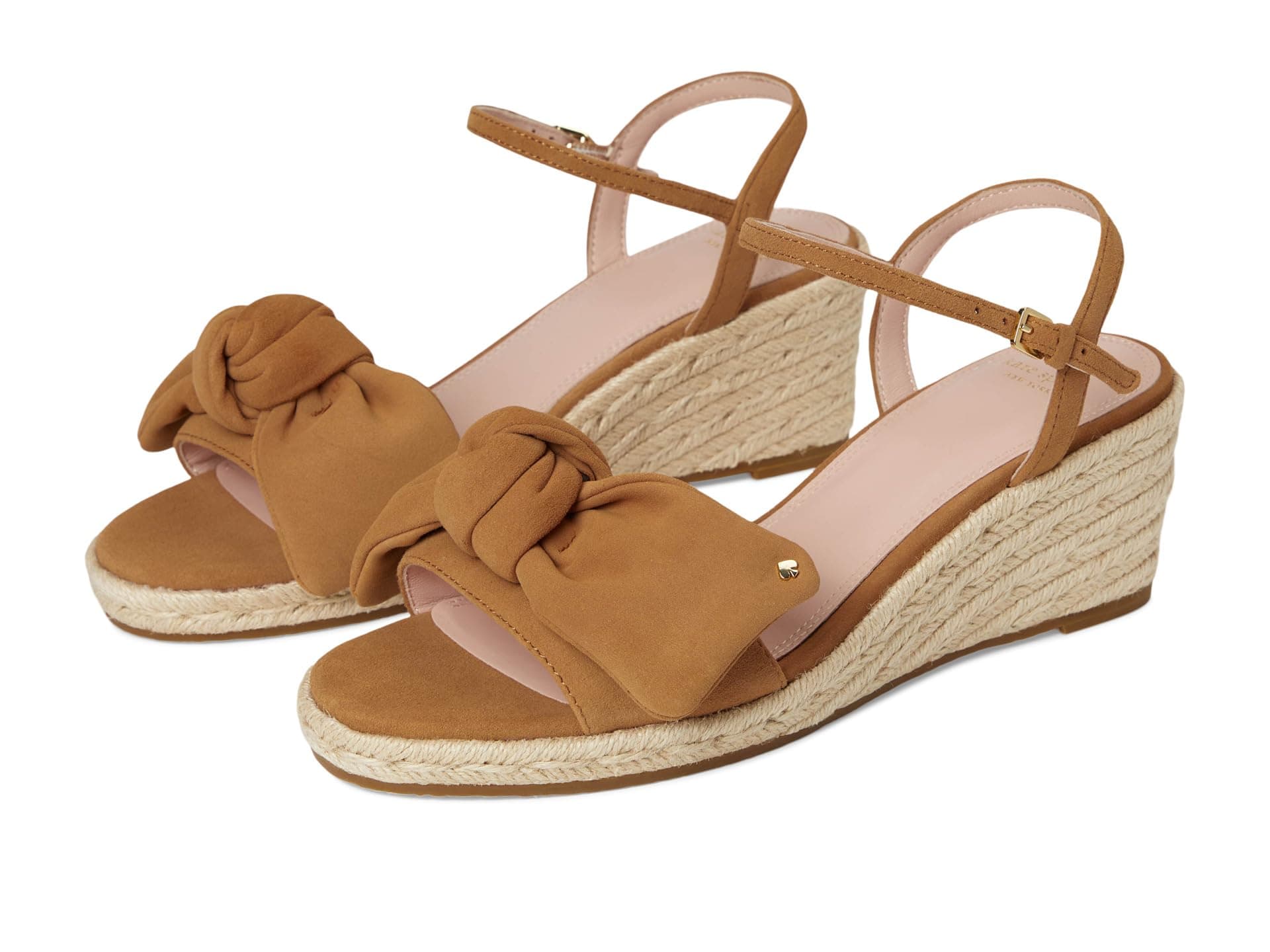 Kate Spade New York Leandra Espadrille Wedge Sandal — cor Bege