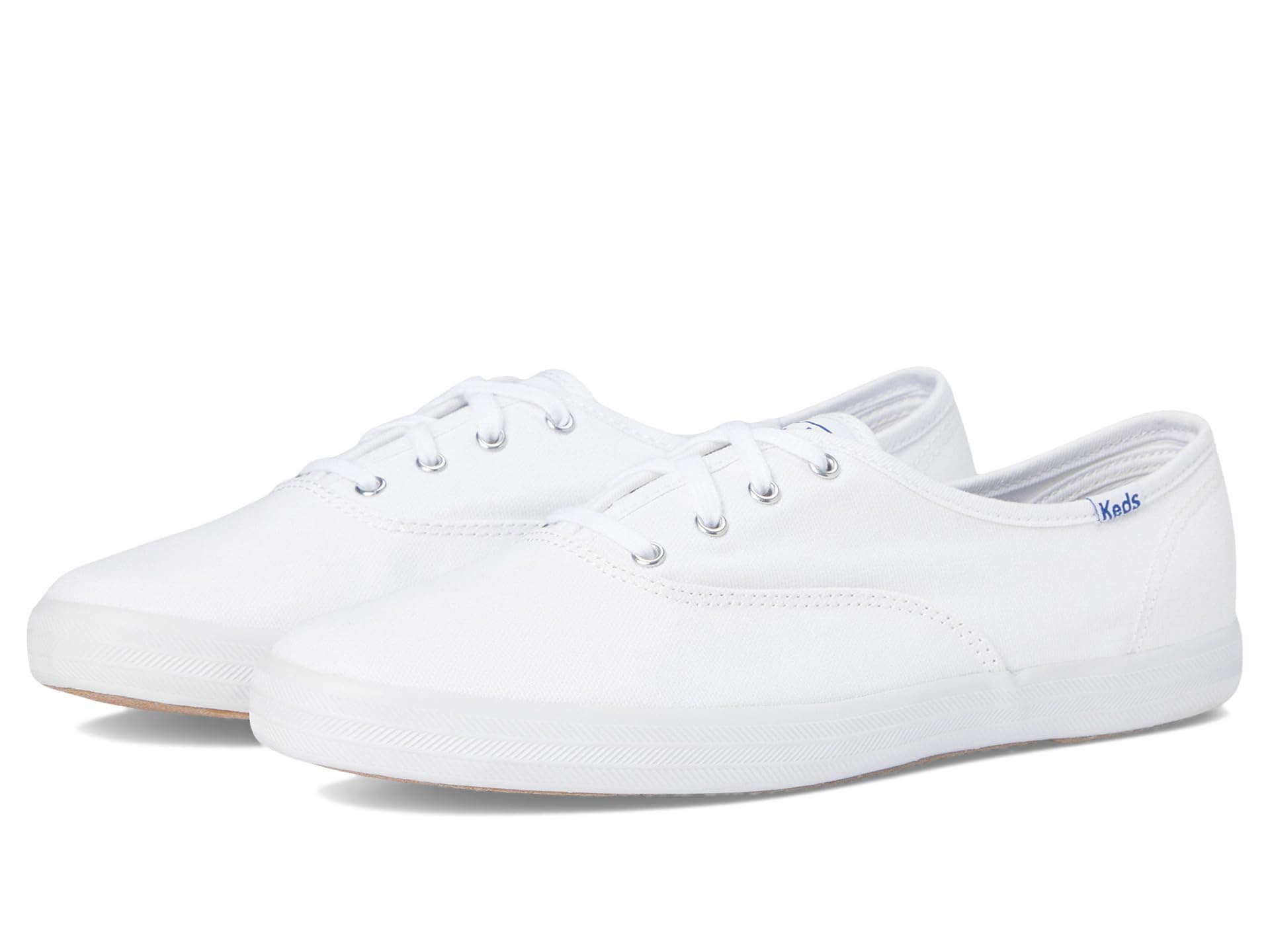 Keds Champion Canvas Lace-Up — cor Branco