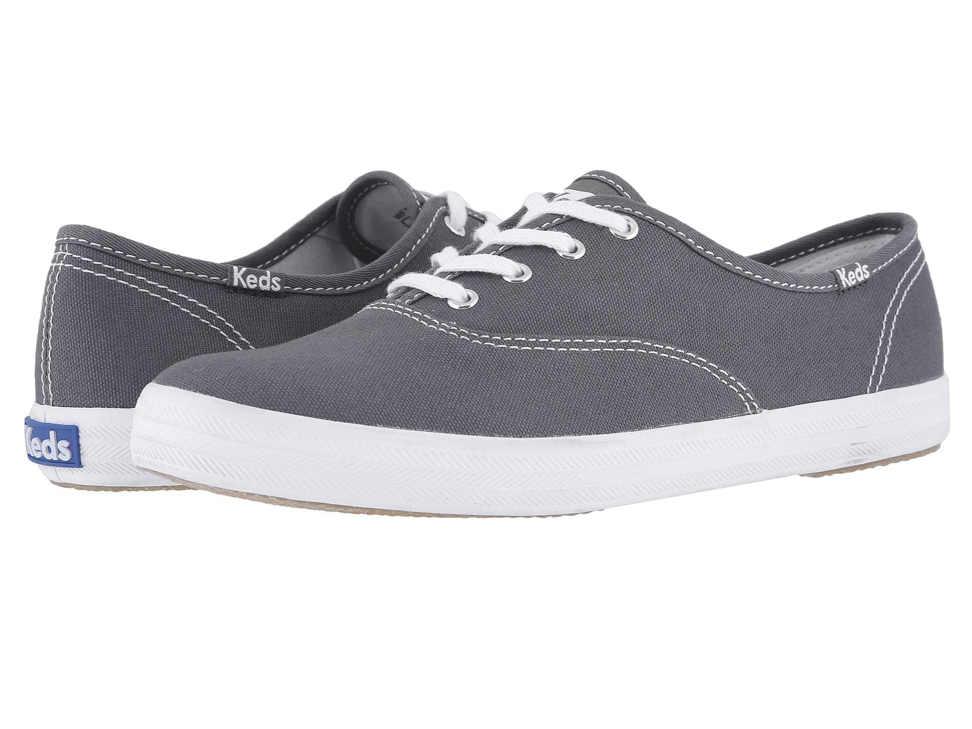 Keds Champion Canvas Lace-Up — cor Grafite