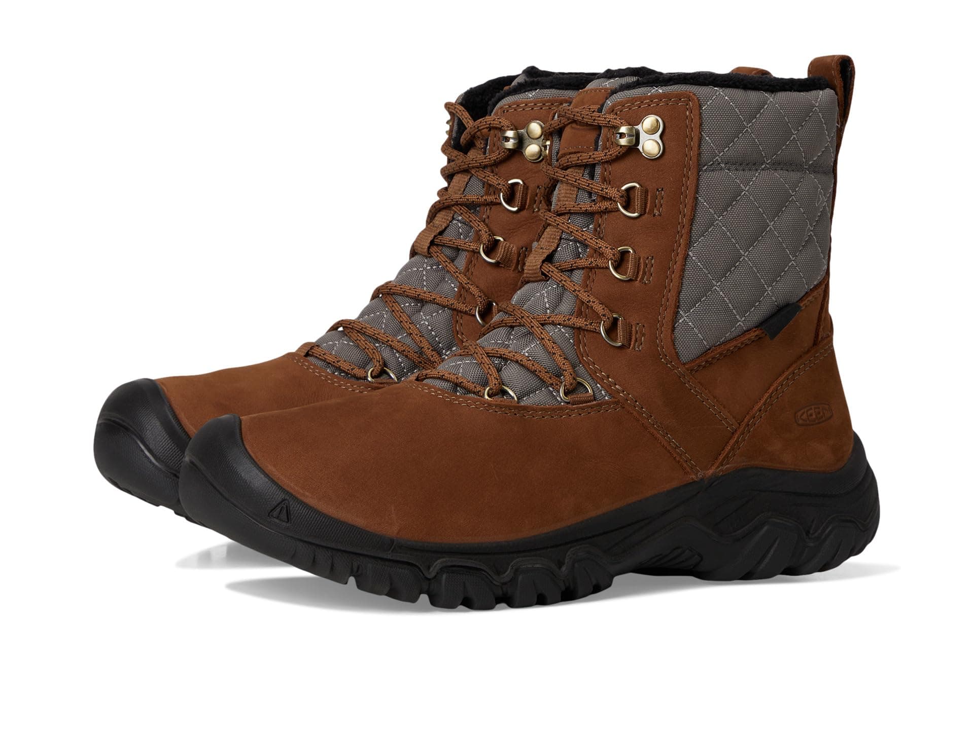 KEEN Greta 2 Classic Style Durable Comfortable Insulated Waterproof — cor Marrom