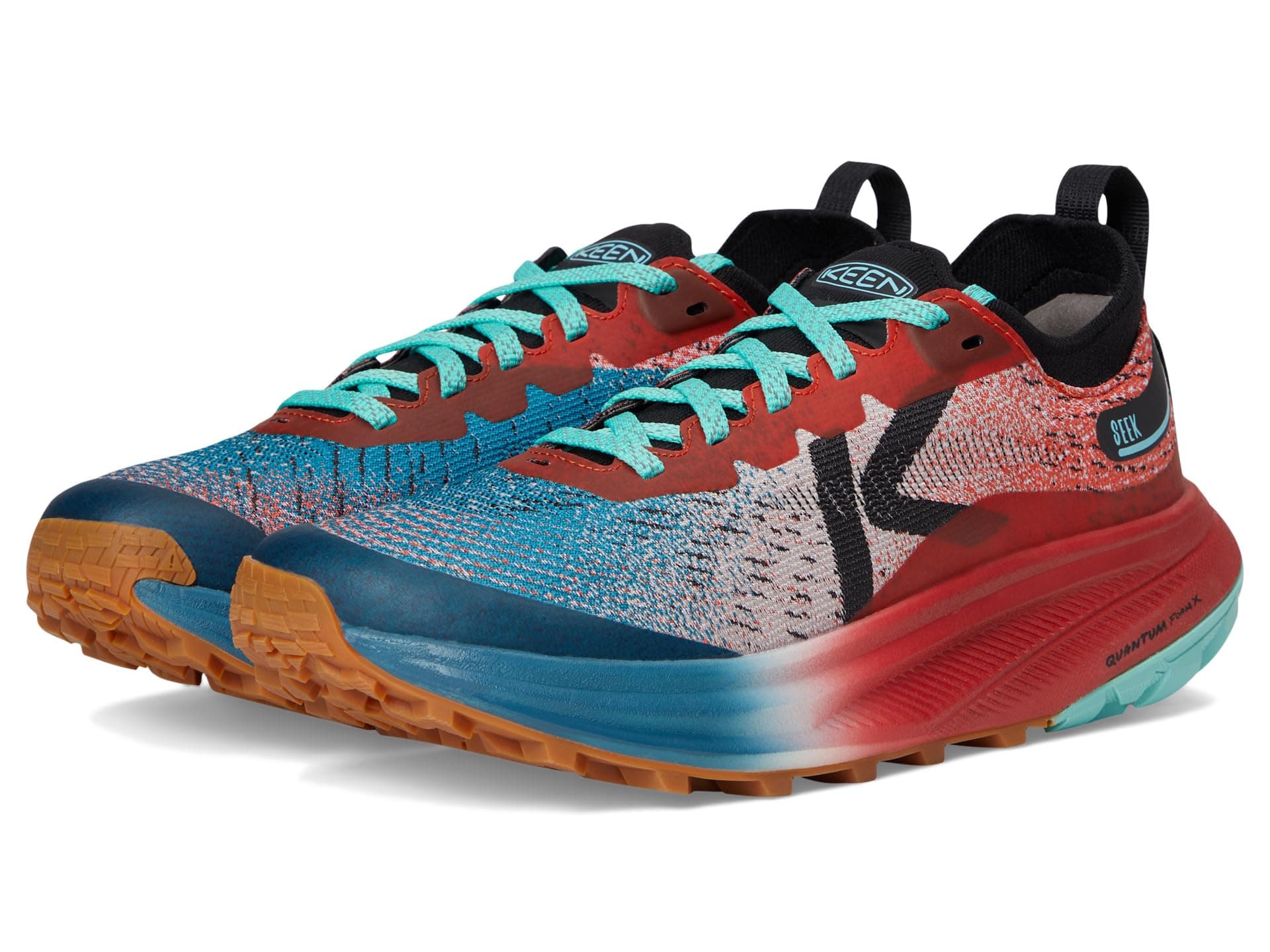 KEEN Seek Trail Running Shoes — cor Azul