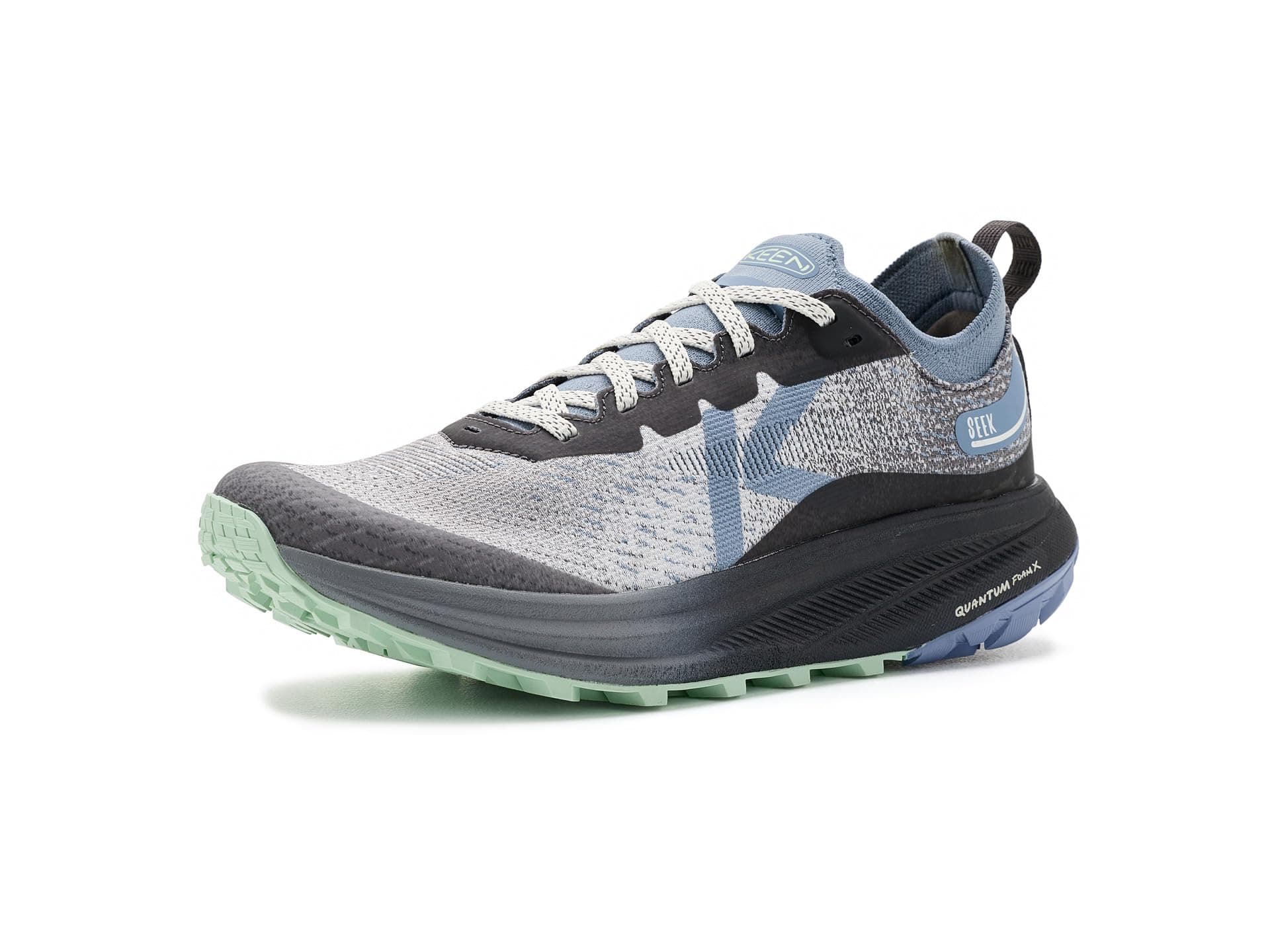 KEEN Seek Trail Running Shoes — cor Verde