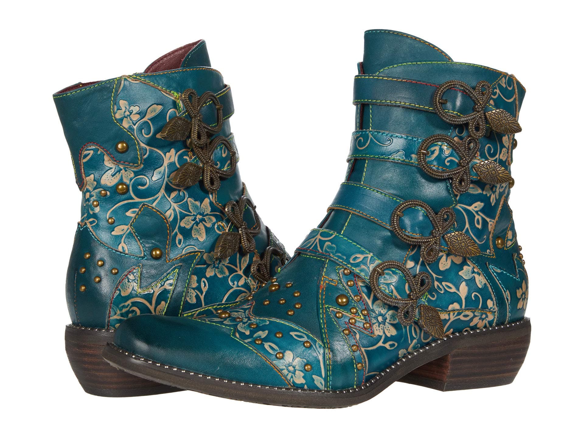 L'Artiste by Spring Step Rodeha — cor Turquesa