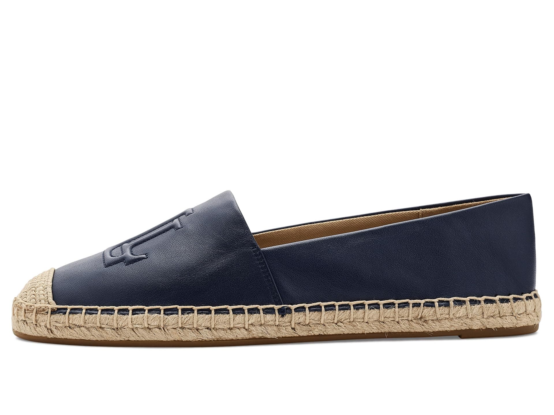 Lauren Ralph Lauren Cameryn Nappa Leather Espadrille — vista 1