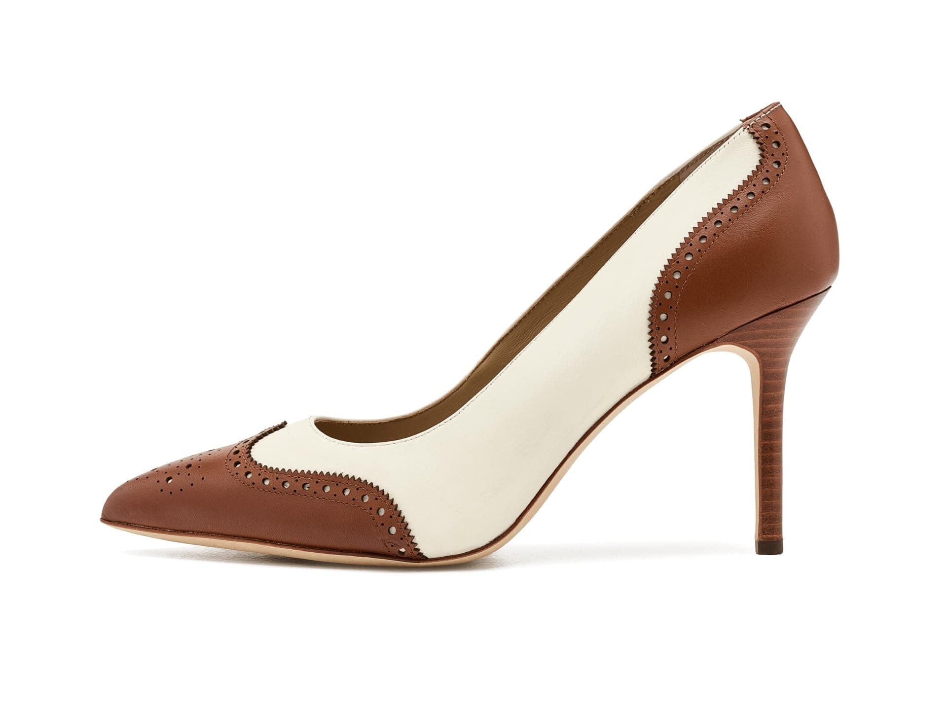 Lauren Ralph Lauren Lynden Perforated Leather Pumps — vista 1