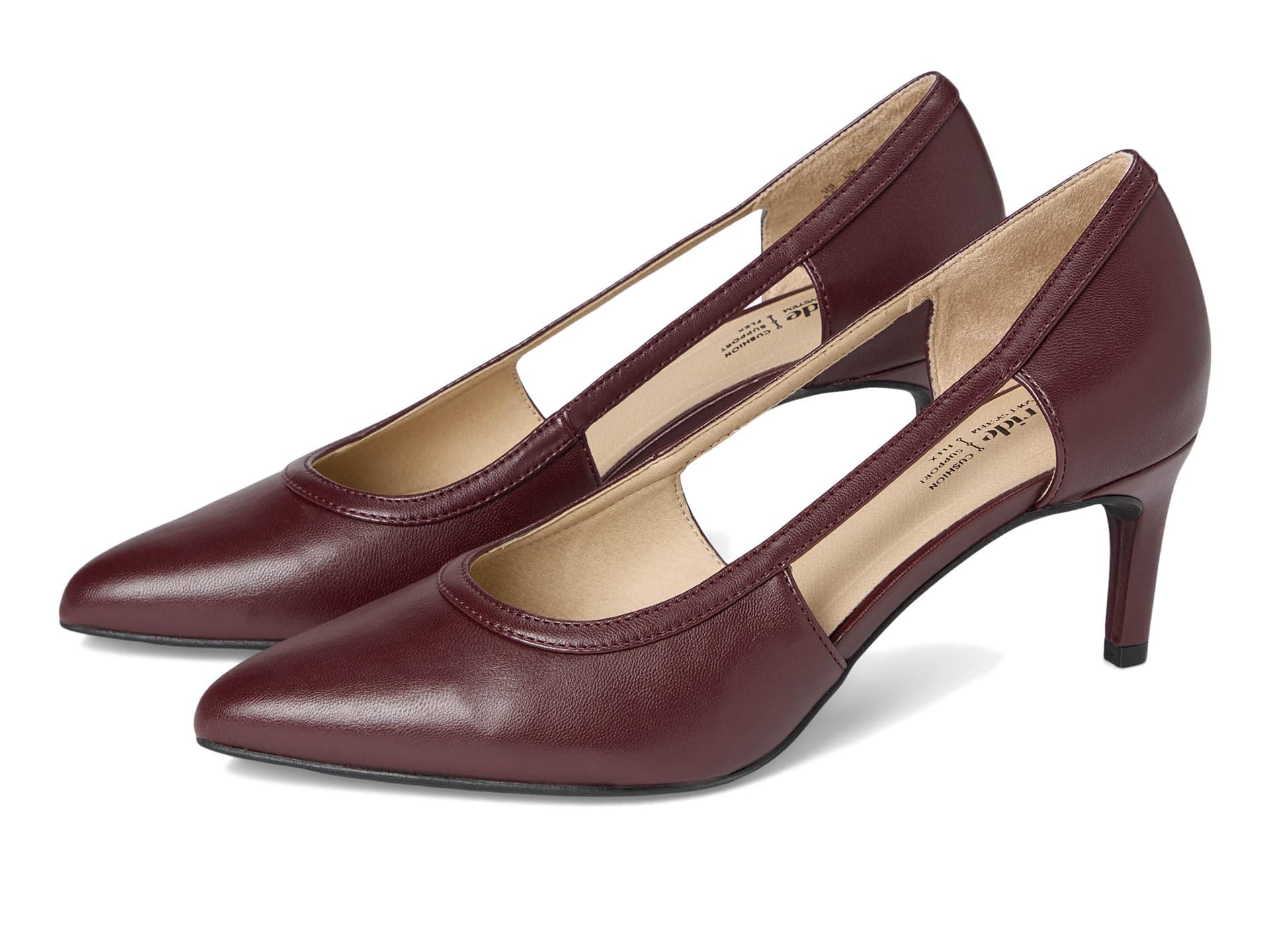 LifeStride Alma Pump Shoes — cor Vinho