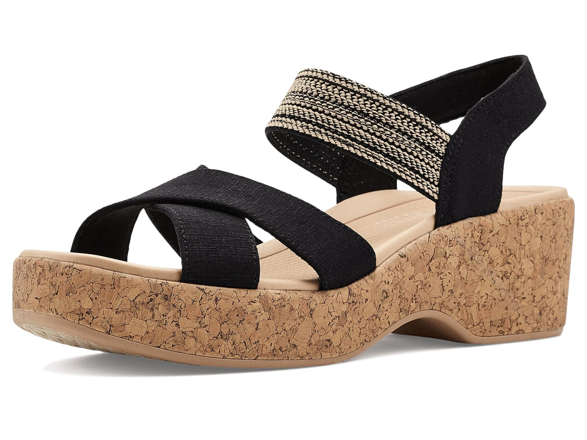 LifeStride Verity Slingback Sandals — cor Preto