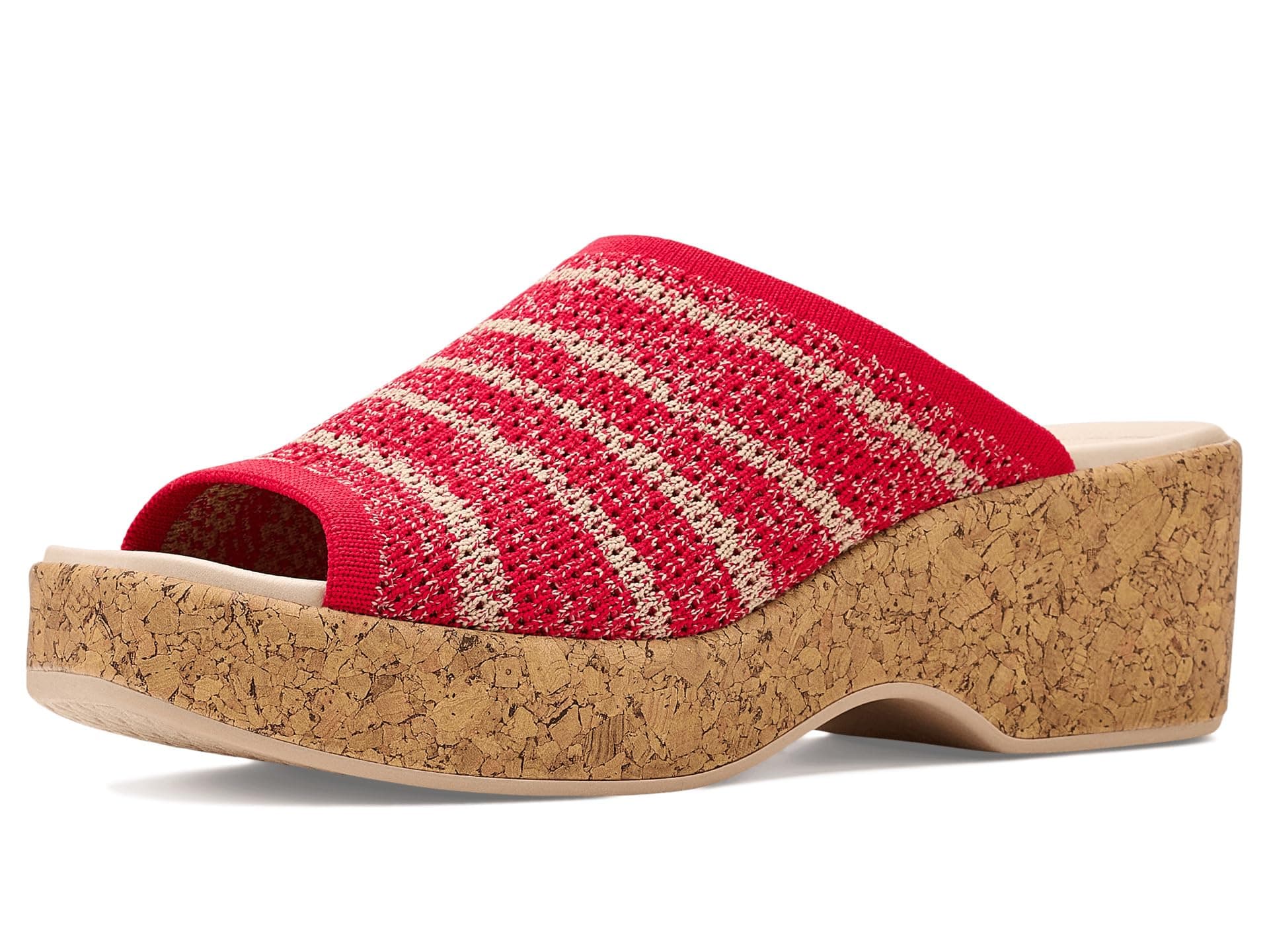 LifeStride Veryready Slide Sandals — cor Vermelho