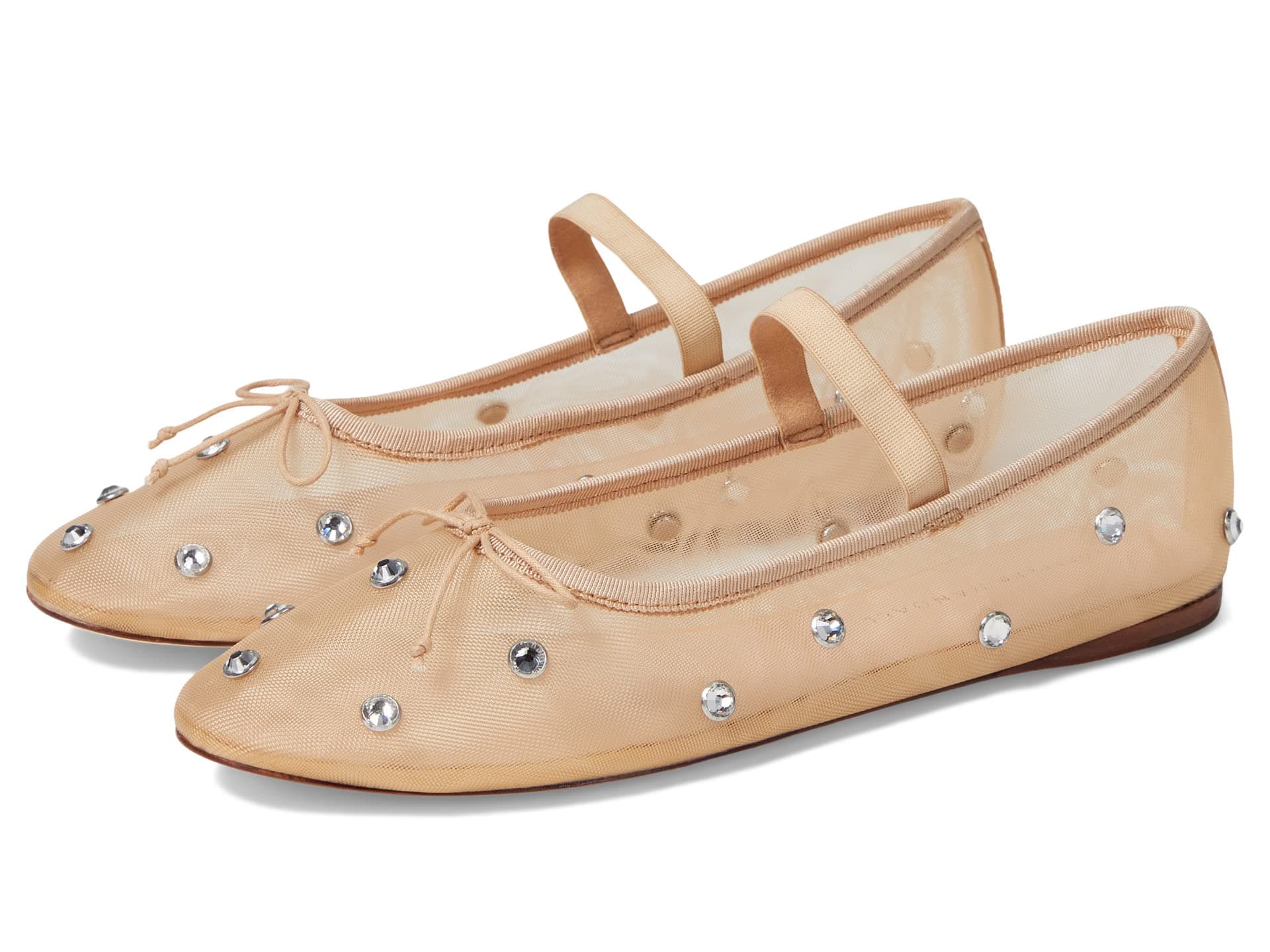 Loeffler Randall Leonie Soft Ballet Flat — cor Caramelo