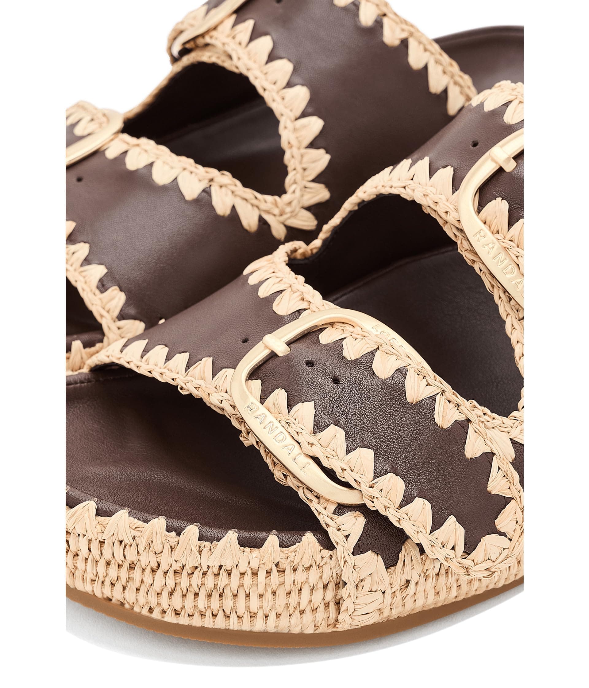 Loeffler Randall Nico Two-Band Sandals — vista 3