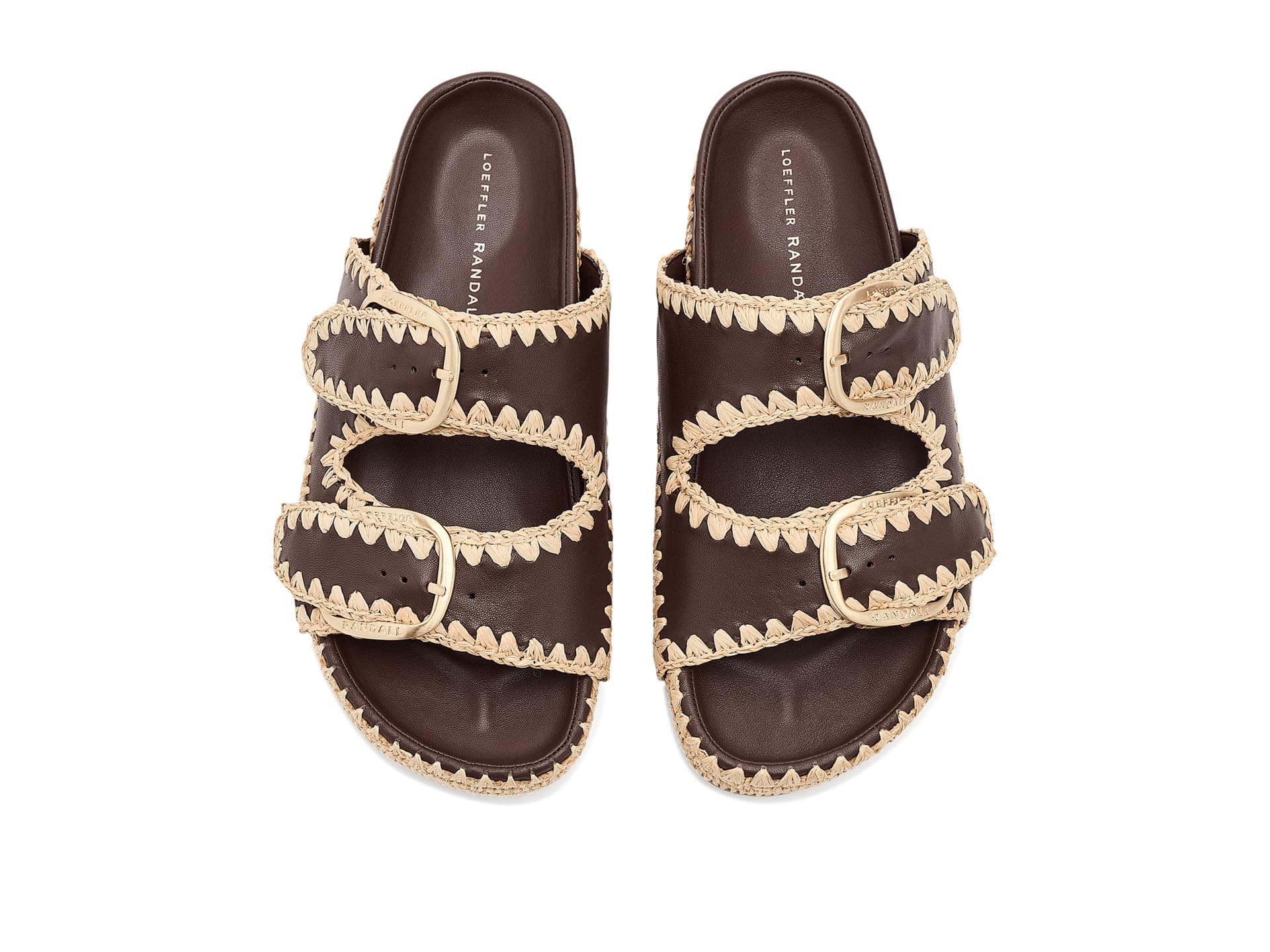 Loeffler Randall Nico Two-Band Sandals — vista 4