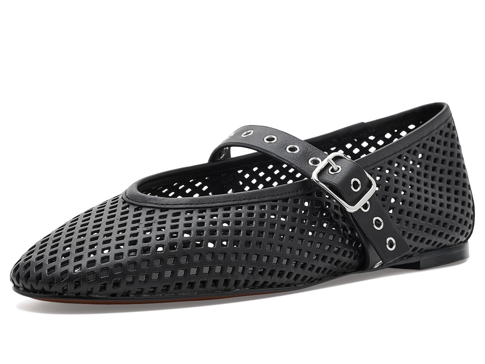 Madewell The Remy Mary Jane Flat — cor Preto