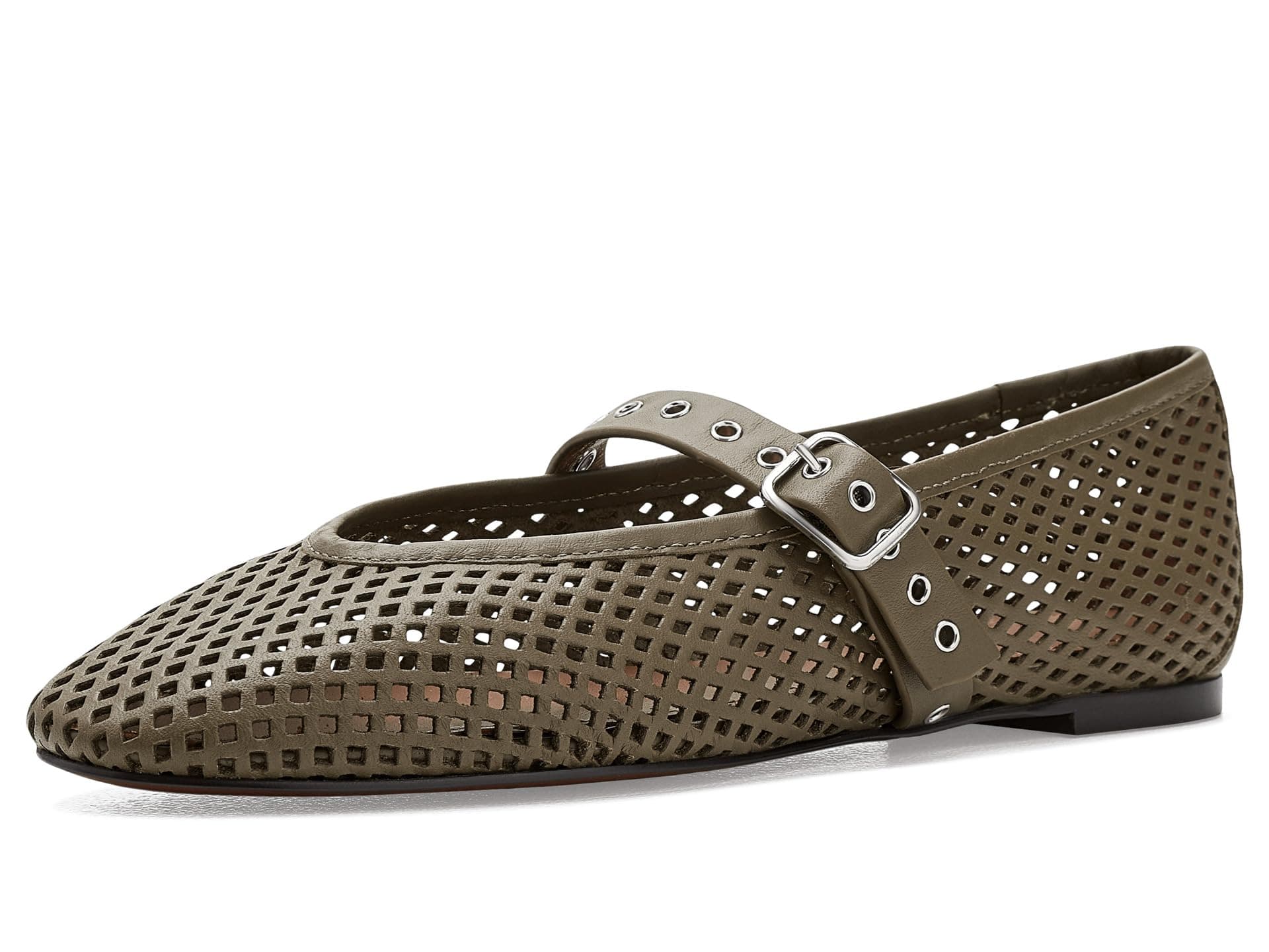 Madewell The Remy Mary Jane Flat — cor Verde