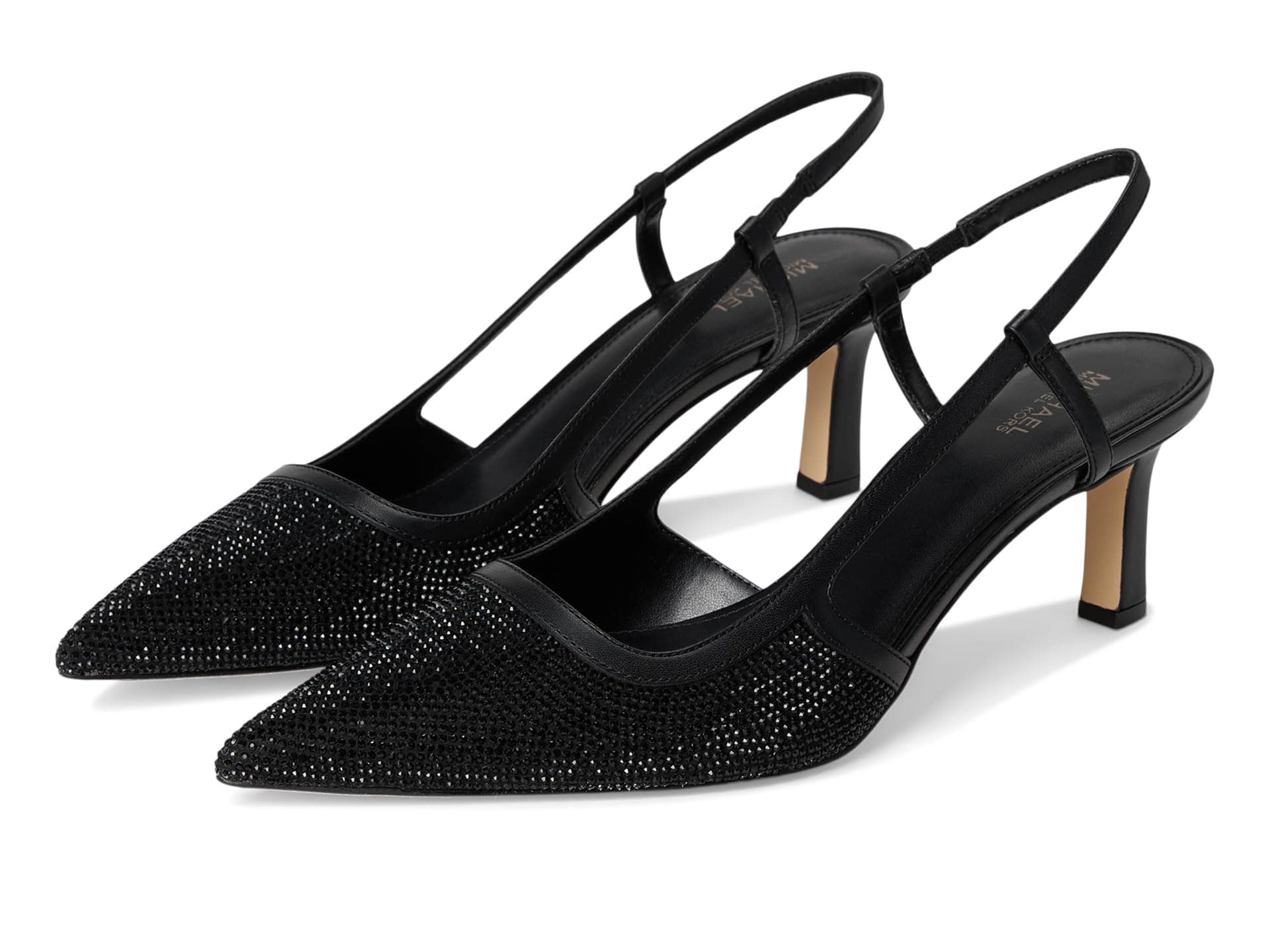 MICHAEL Michael Kors Alora Mid Sling — cor Preto