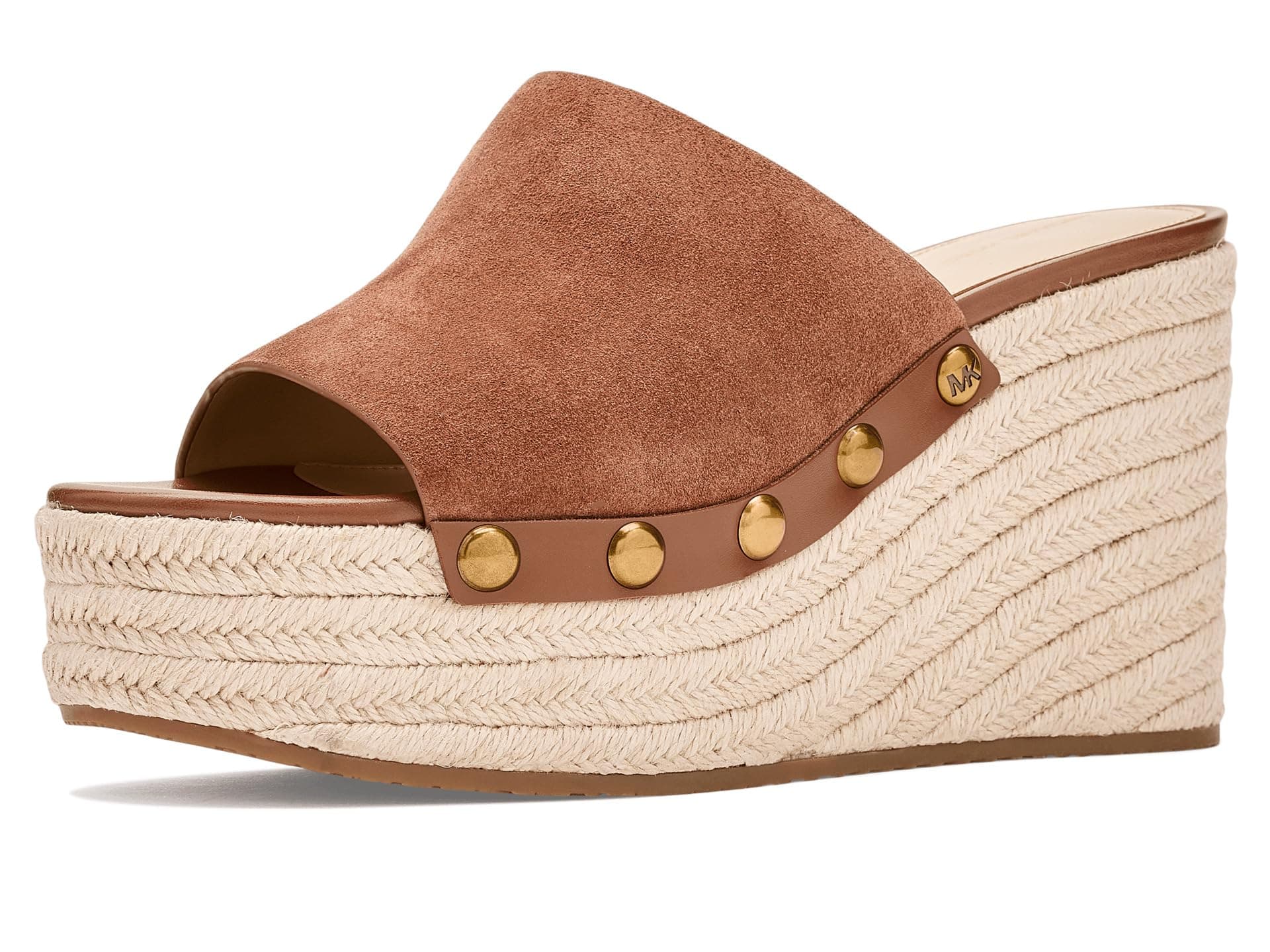 MICHAEL Michael Kors Mayes Wedge Sandals — cor Marrom