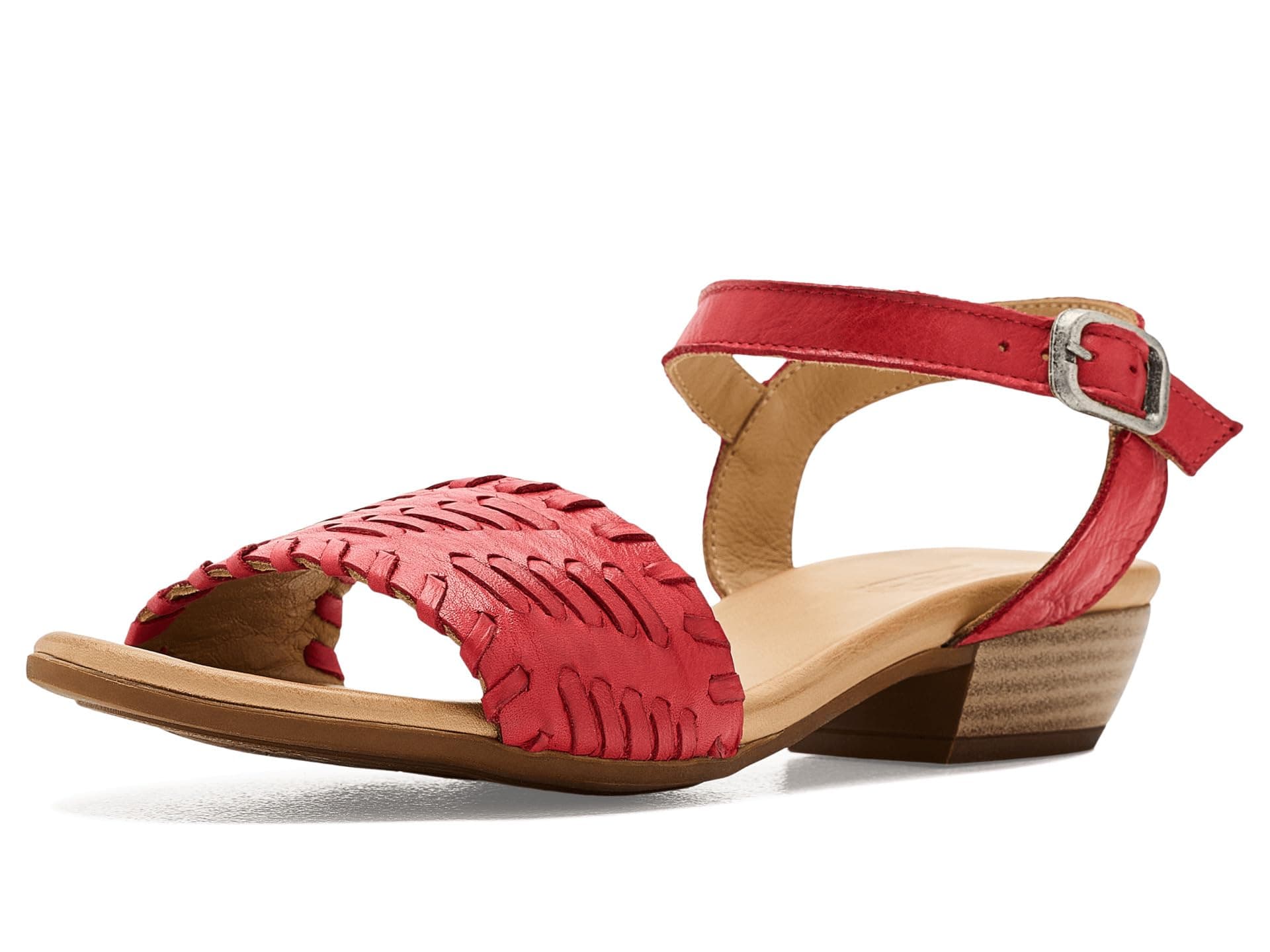 Miz Mooz Cyprus Heeled Sandals — cor Vermelho