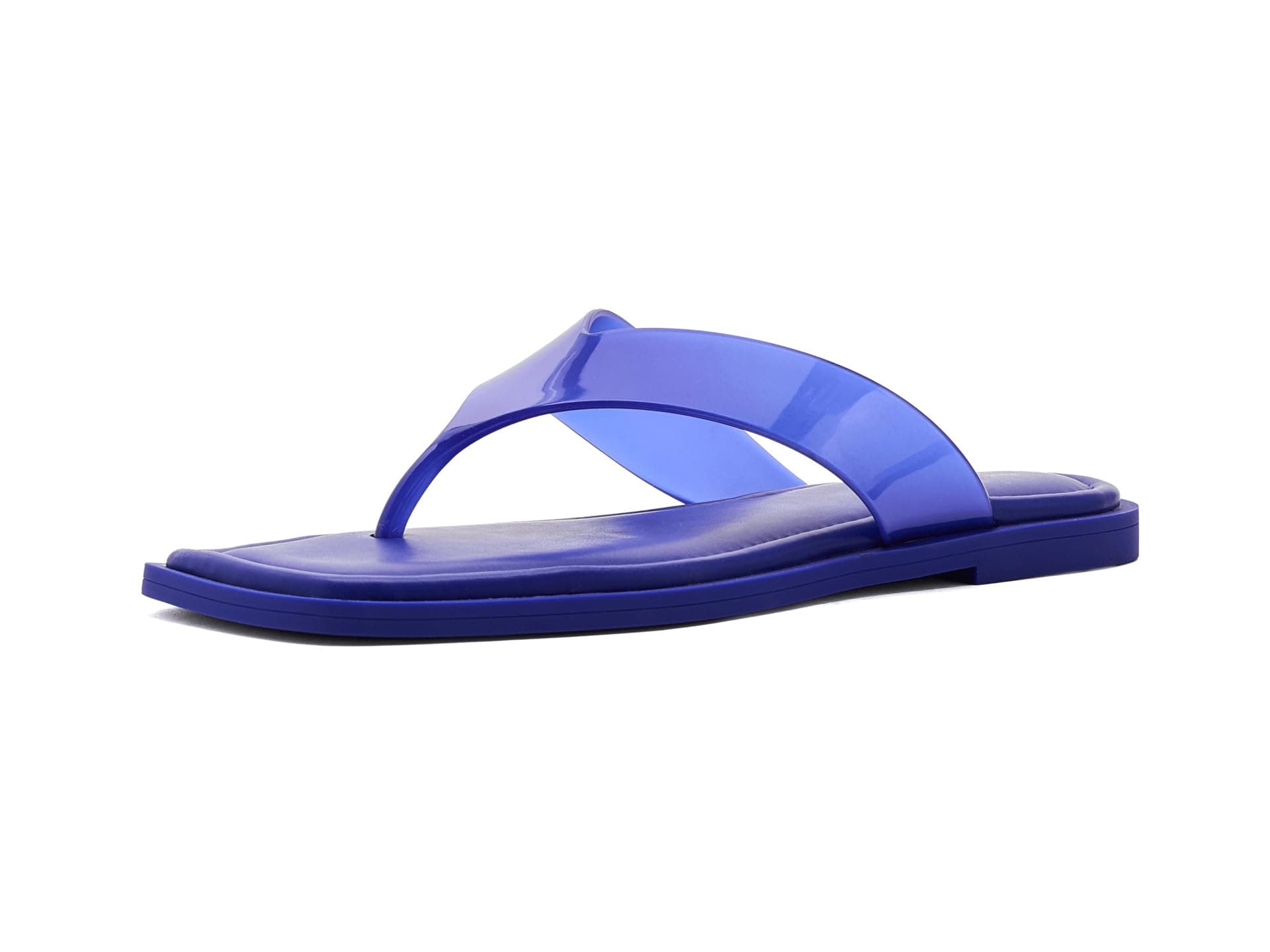 rag & bone Gracie Jelly Thong — cor Azul