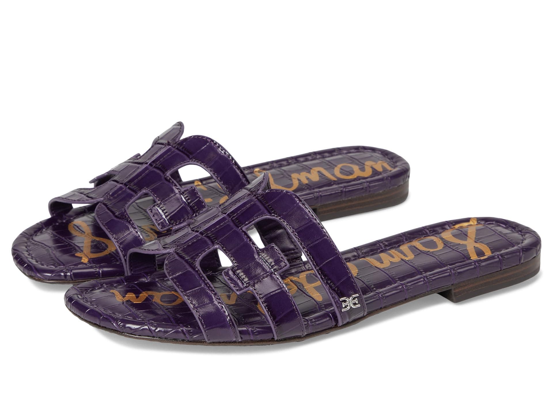 Sam Edelman Bay Slide Sandals — cor Roxo