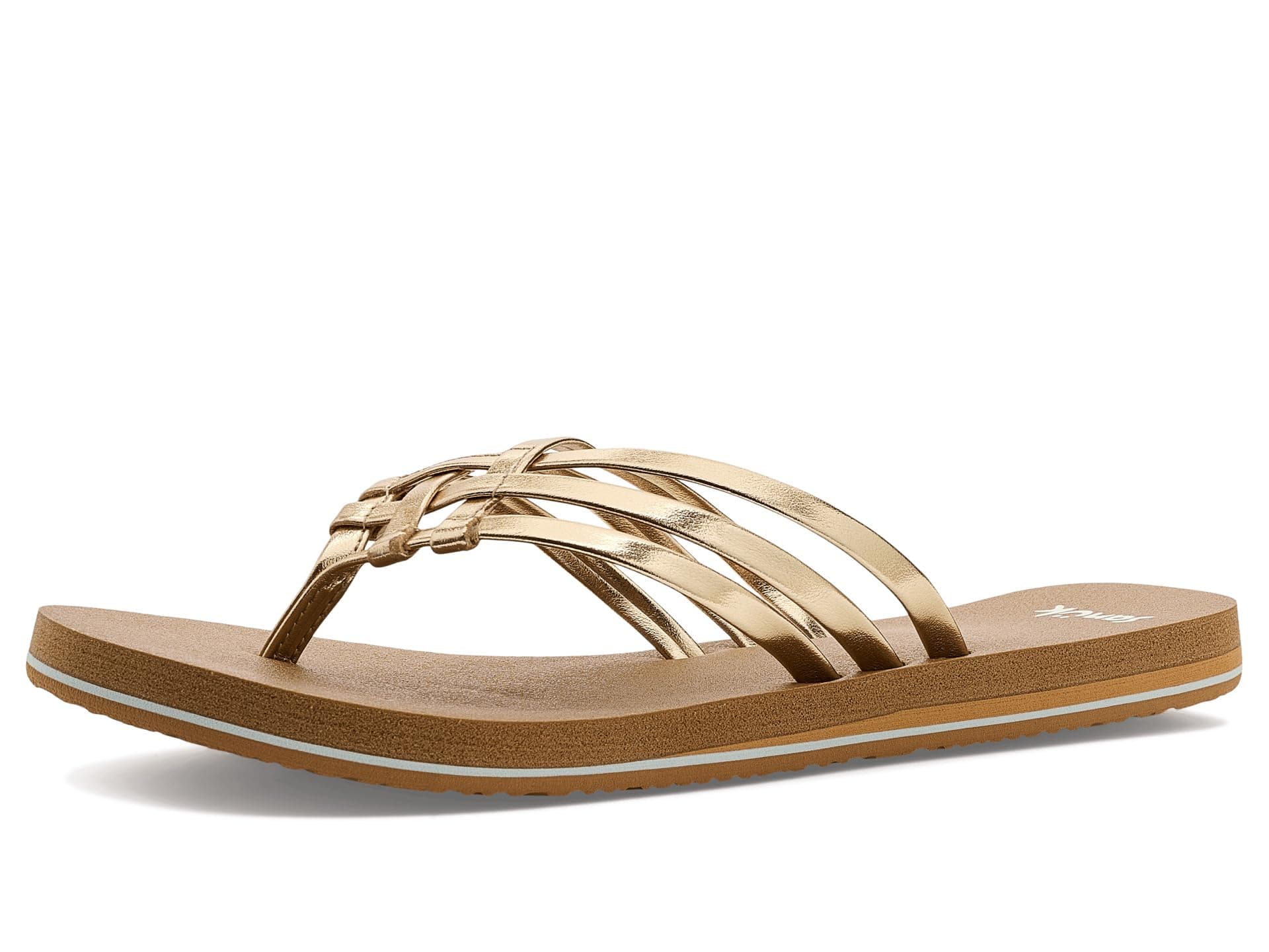 Sanuk Yoga Sandy II — cor Dourado