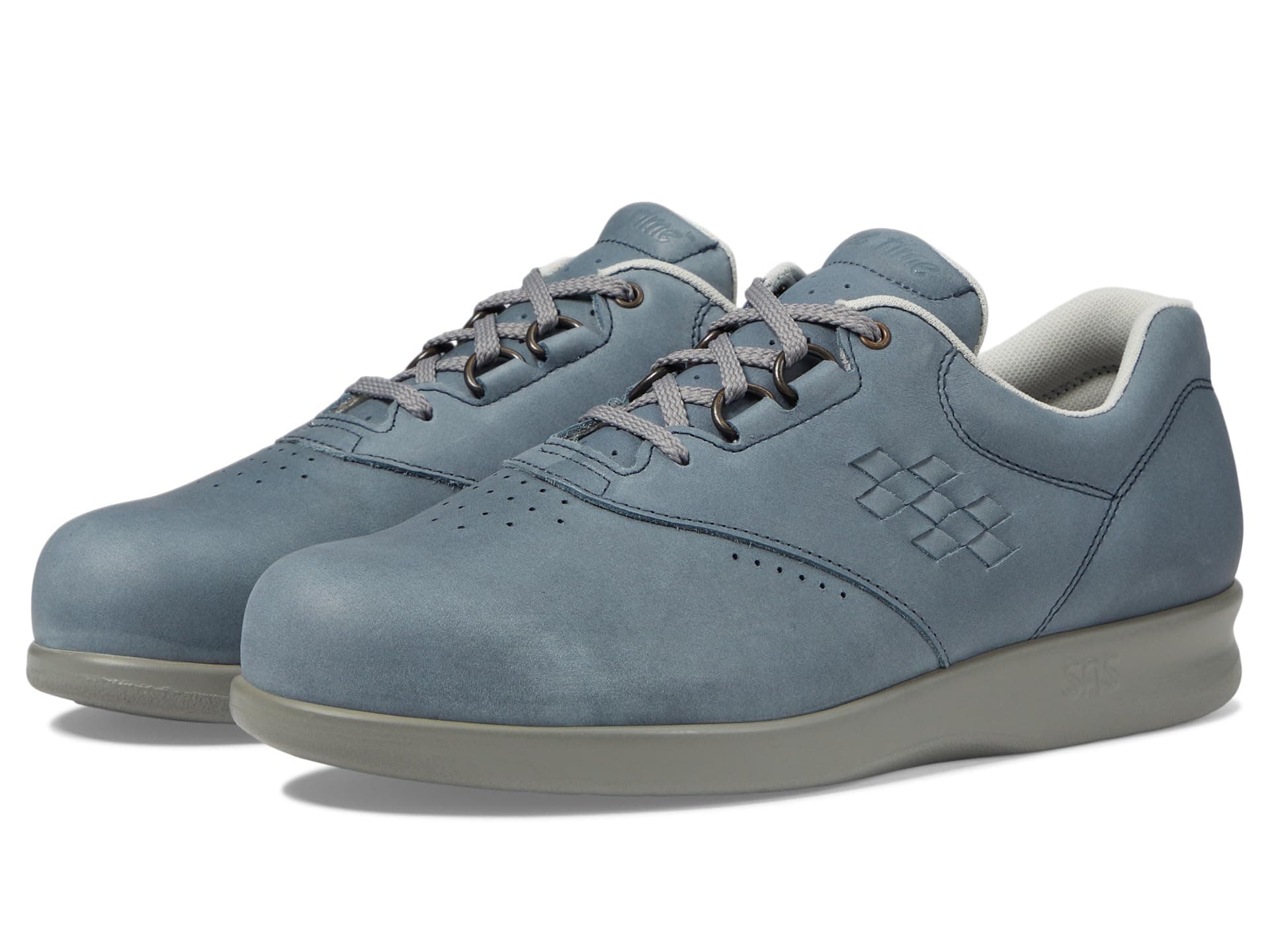 SAS Free Time Comfort Walking Shoe — cor Azul