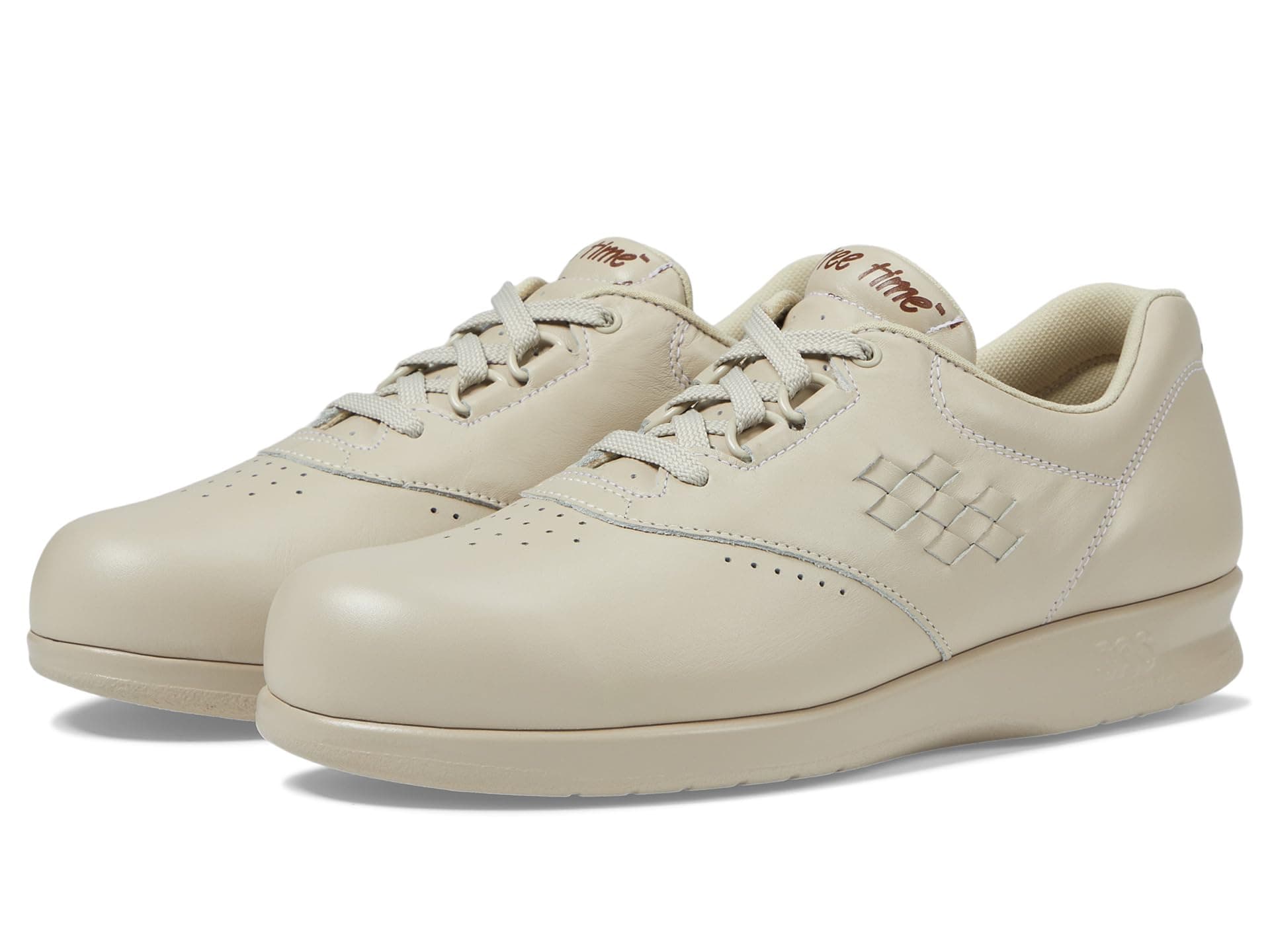SAS Free Time Comfort Walking Shoe — cor Off-white