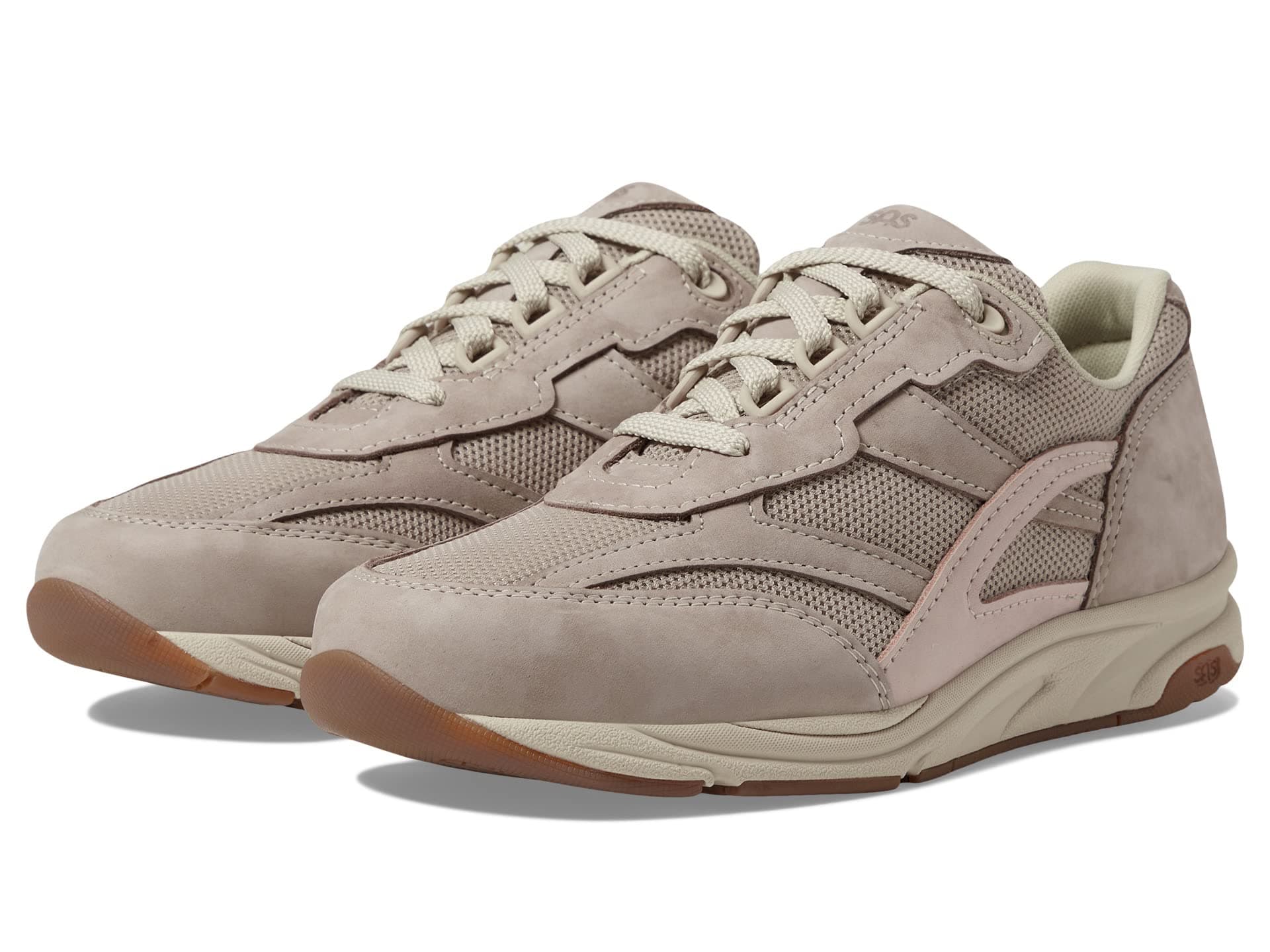 SAS Tour Mesh Comfort Walking Sneaker — cor Bege