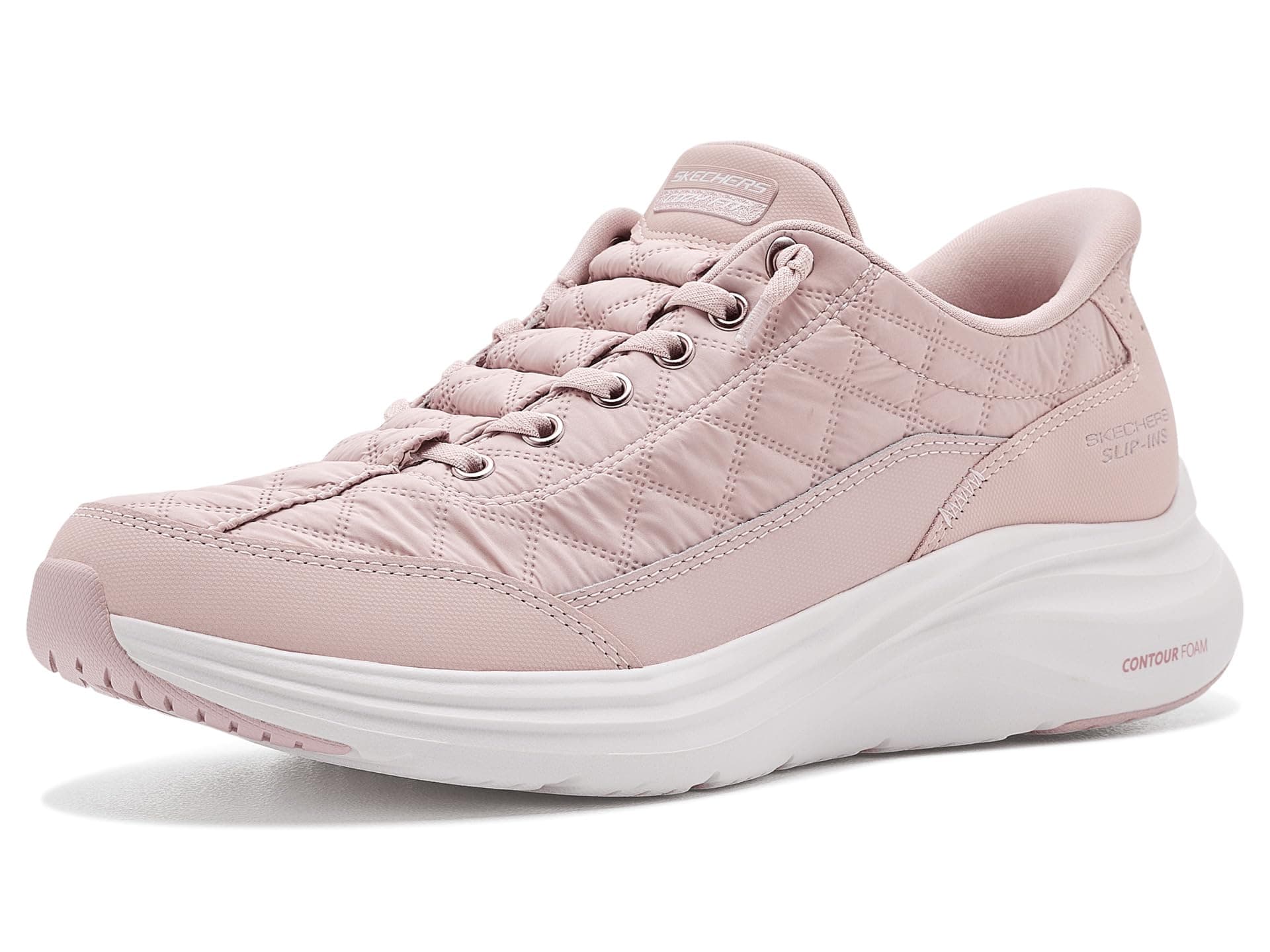SKECHERS Contour Foam - Cozy Fit Golden Hour Hands-Free Slip-Ins — cor Prata