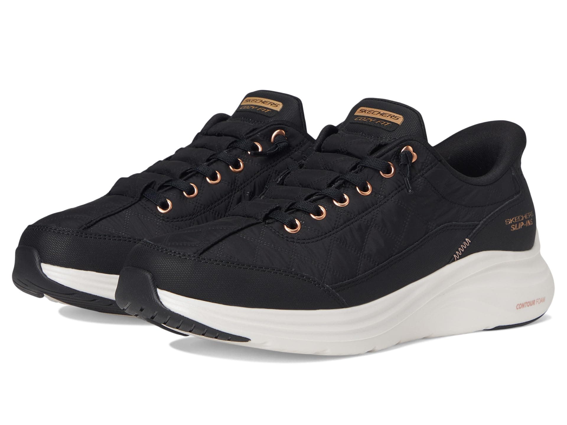 SKECHERS Contour Foam - Cozy Fit Golden Hour Hands-Free Slip-Ins — vista principal