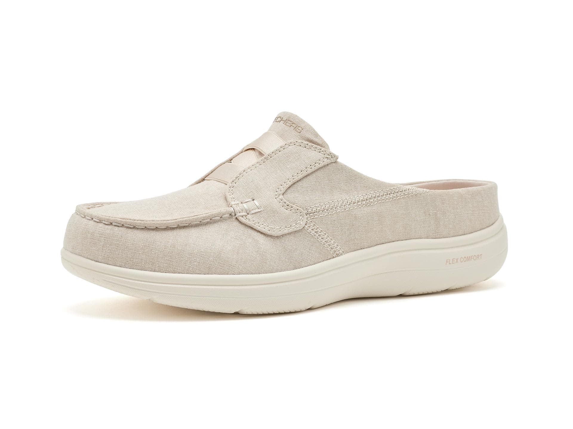 SKECHERS On-The-Go Flex Radiant Boat Mule — cor Off-white