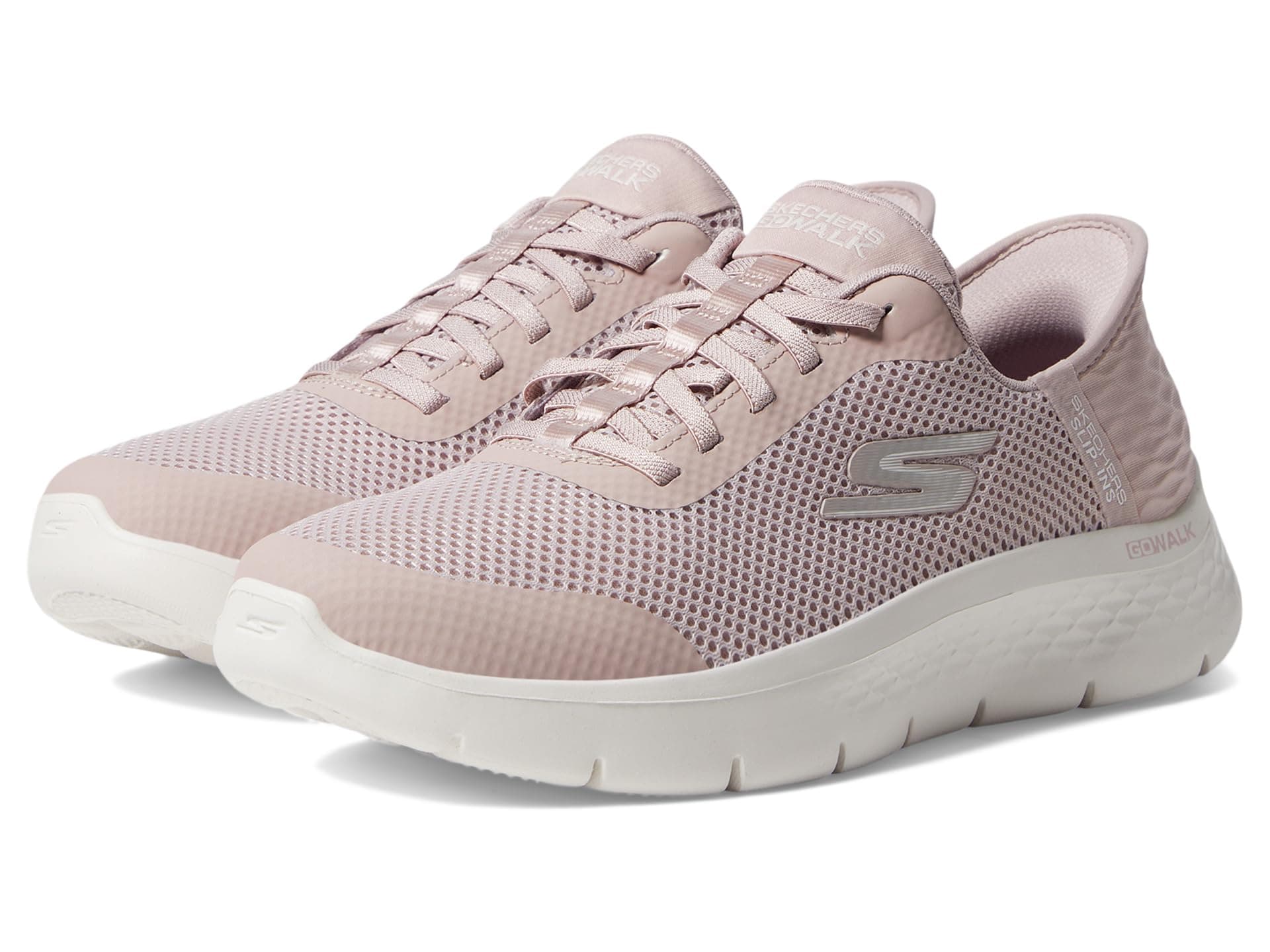 SKECHERS Performance Go Walk Flex Hands Free Slip-Ins - Grand Entry — cor Rosa