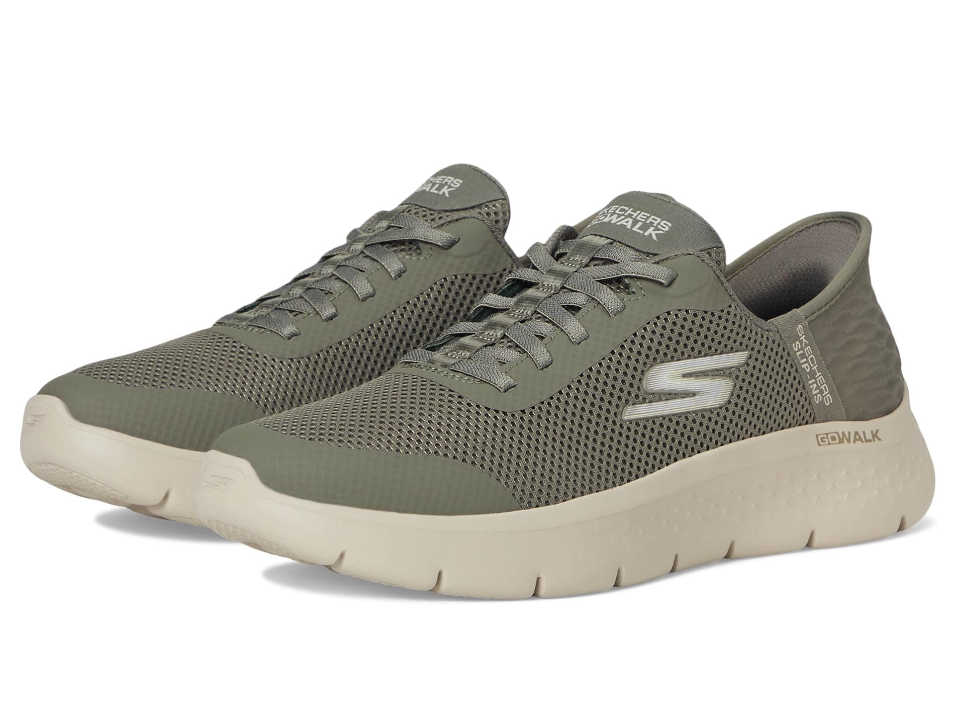 SKECHERS Performance Go Walk Flex Hands Free Slip-Ins - Grand Entry — cor Verde