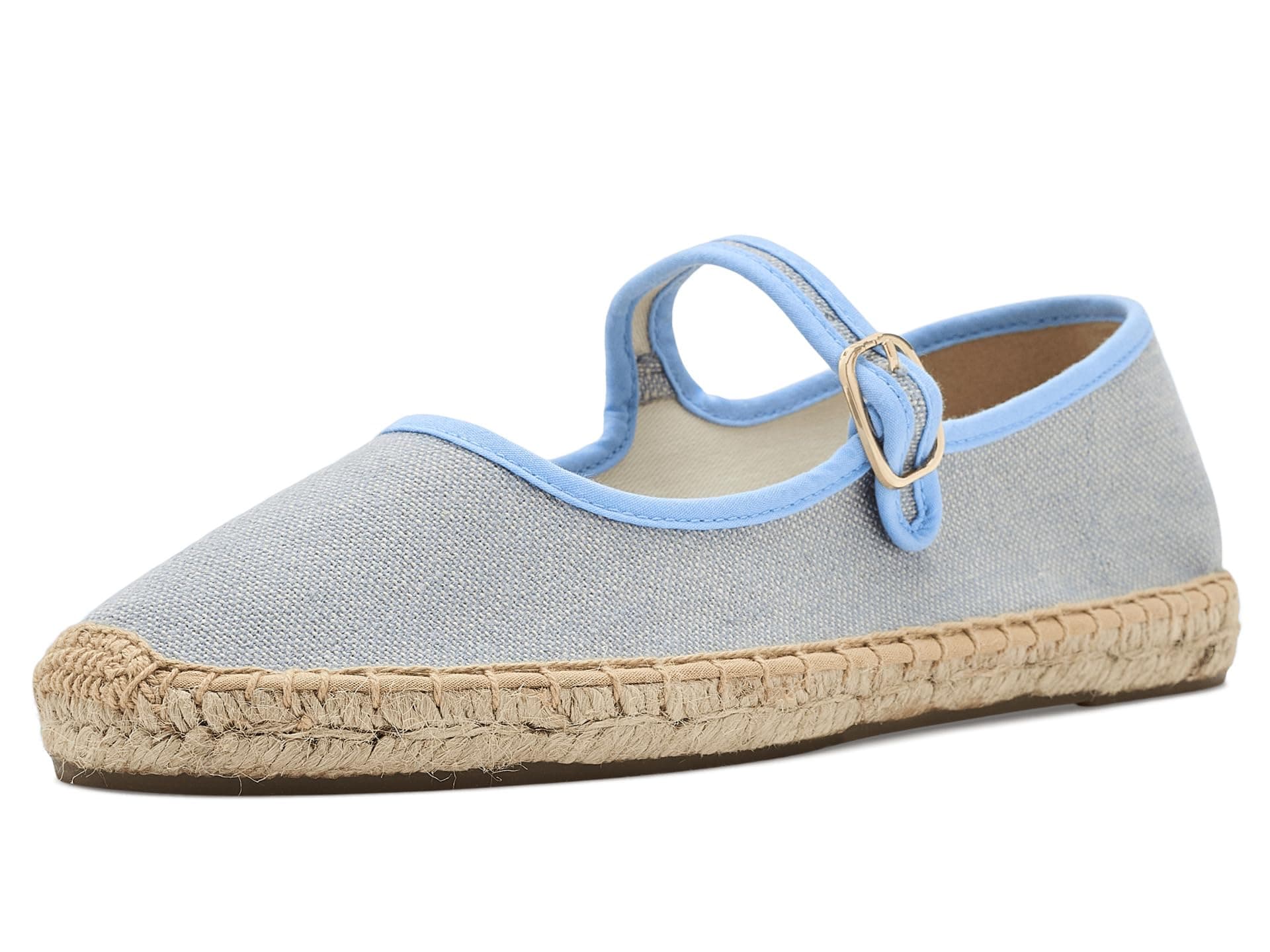 Soludos Mary Jane Espadrille — cor Azul
