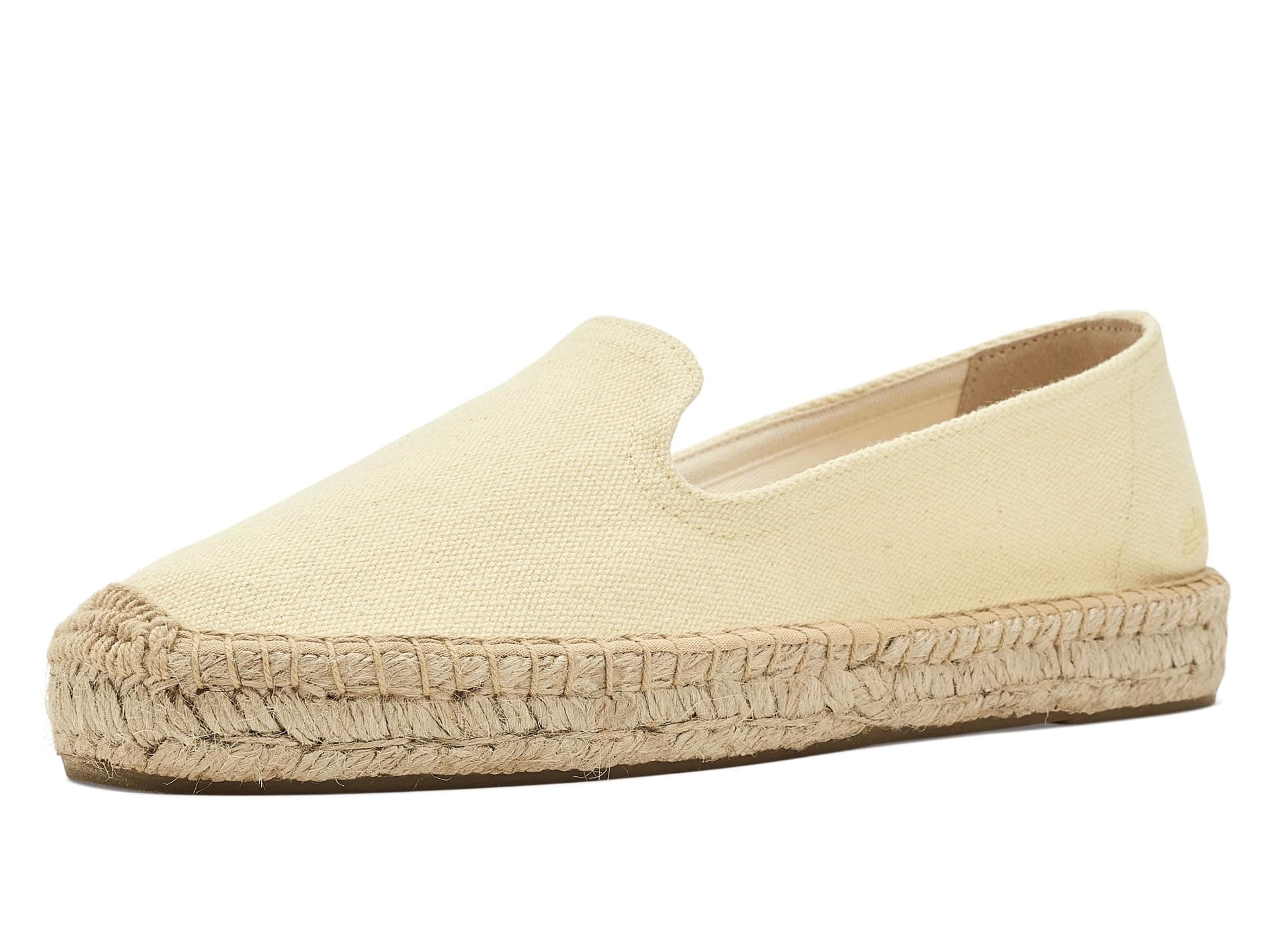 Soludos Smoking Platform Espadrille — cor Amarelo