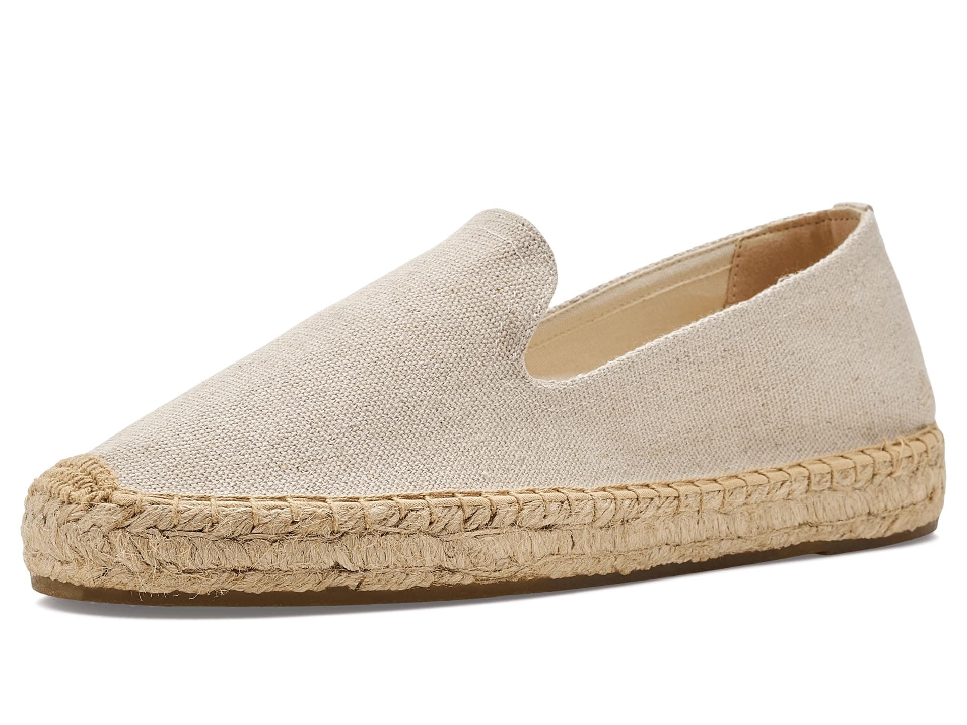 Soludos Smoking Platform Espadrille — cor Off-white
